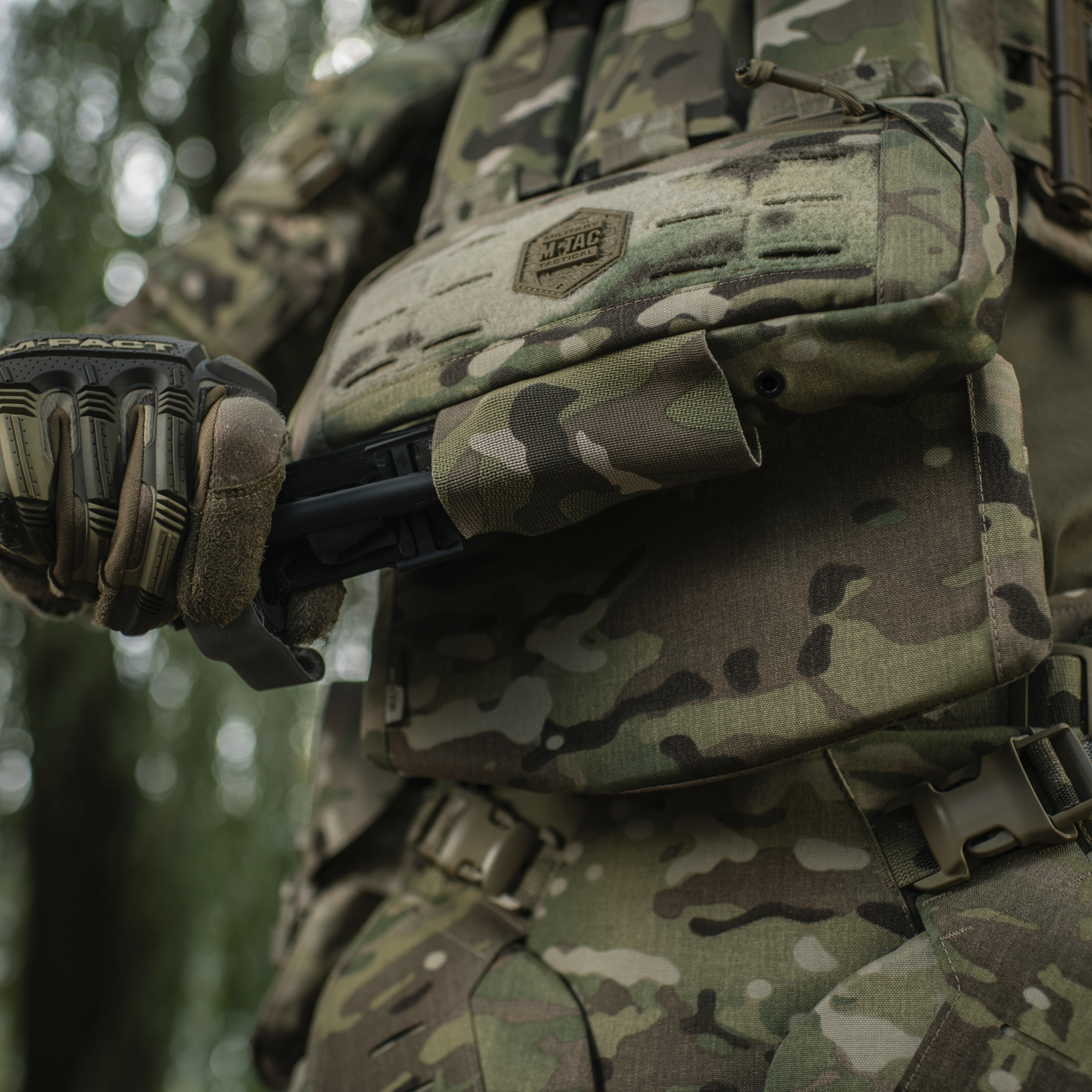 M-Tac защита живота с баллистическим пакетом 1 класс защиты (FMS) Multicam — 21
