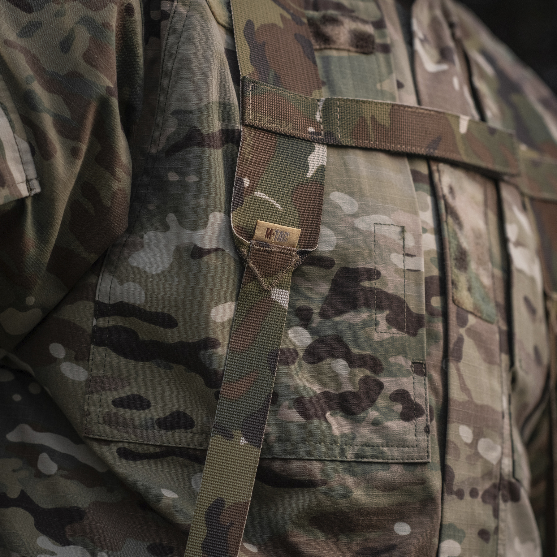 M-Tac ремни плечевые для тактического пояса Elite Multicam — 13