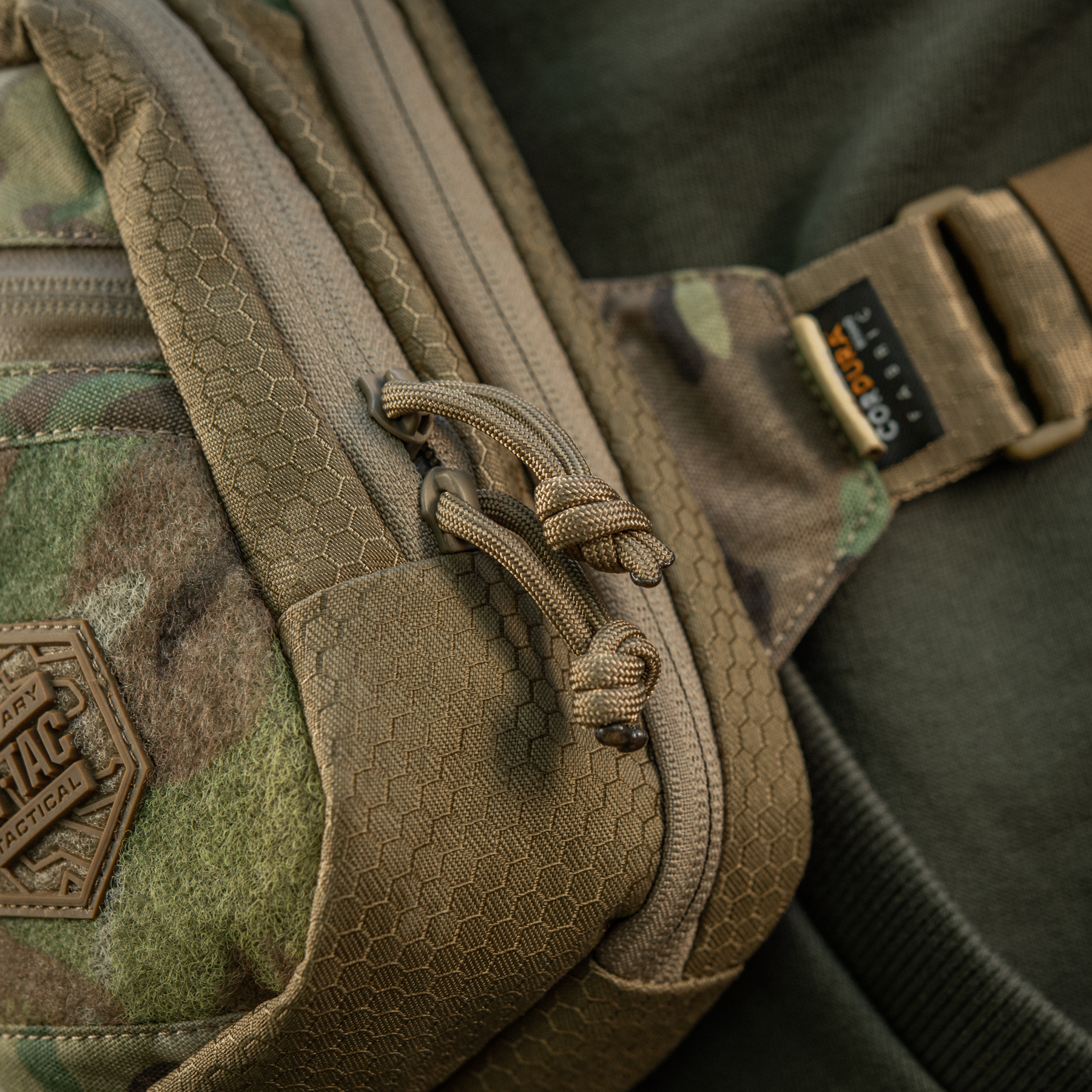 M-Tac сумка Sling Pistol Bag Elite Hex с липучкой Multicam/Coyote — 14