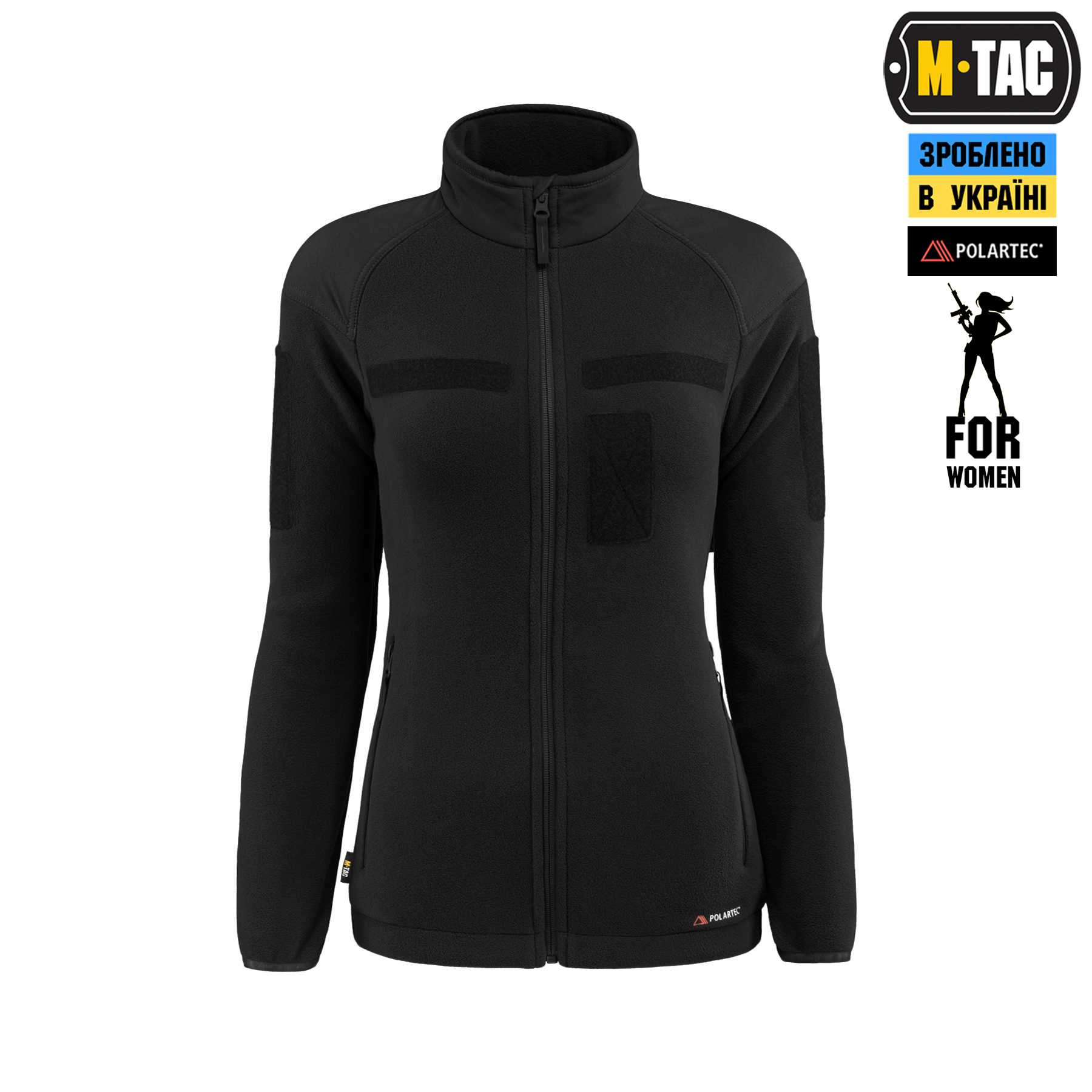 M-Tac куртка Combat Fleece Polartec Jacket Lady Black — 3