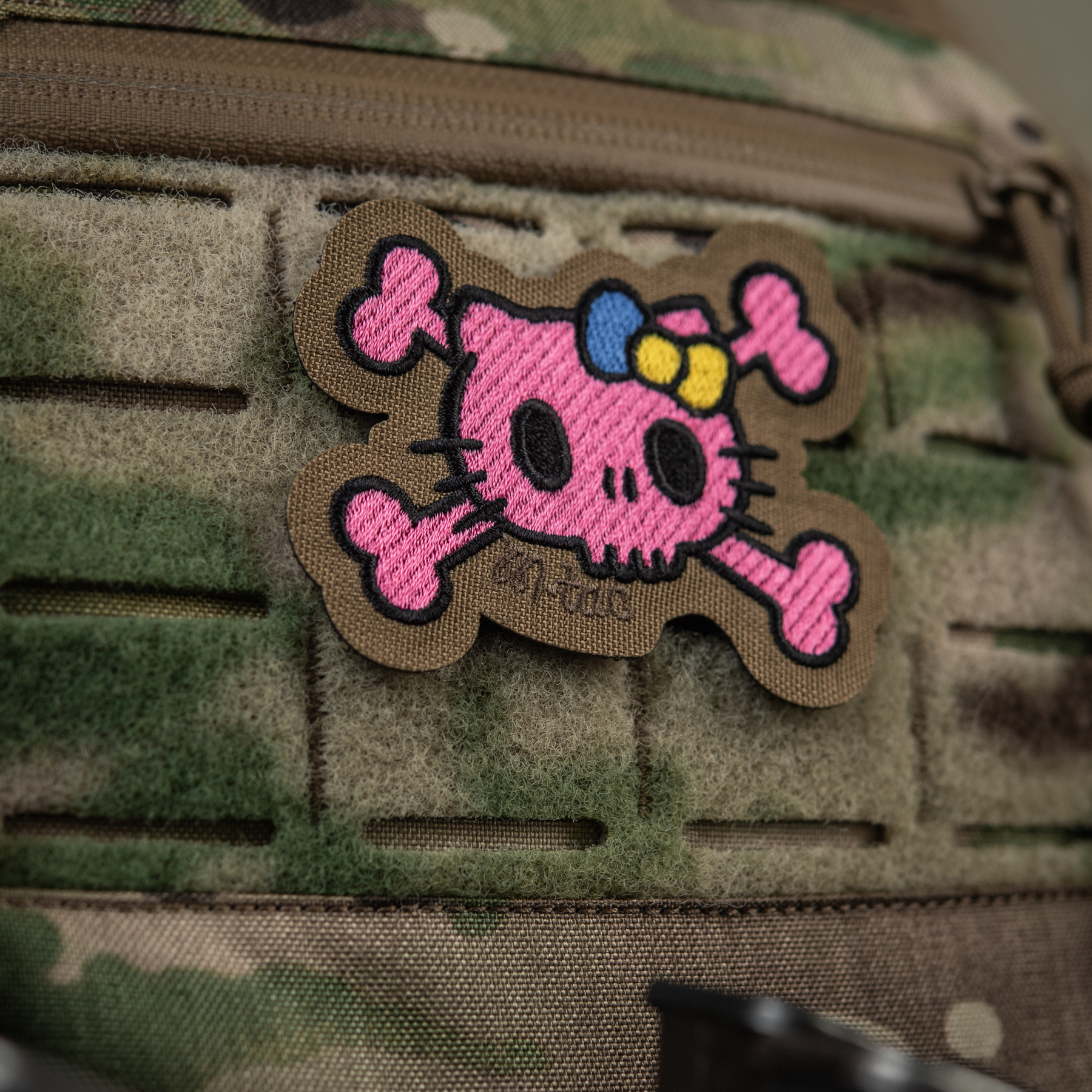 M-Tac нашивка KITTY (вышивка) Pink/Coyote — 8
