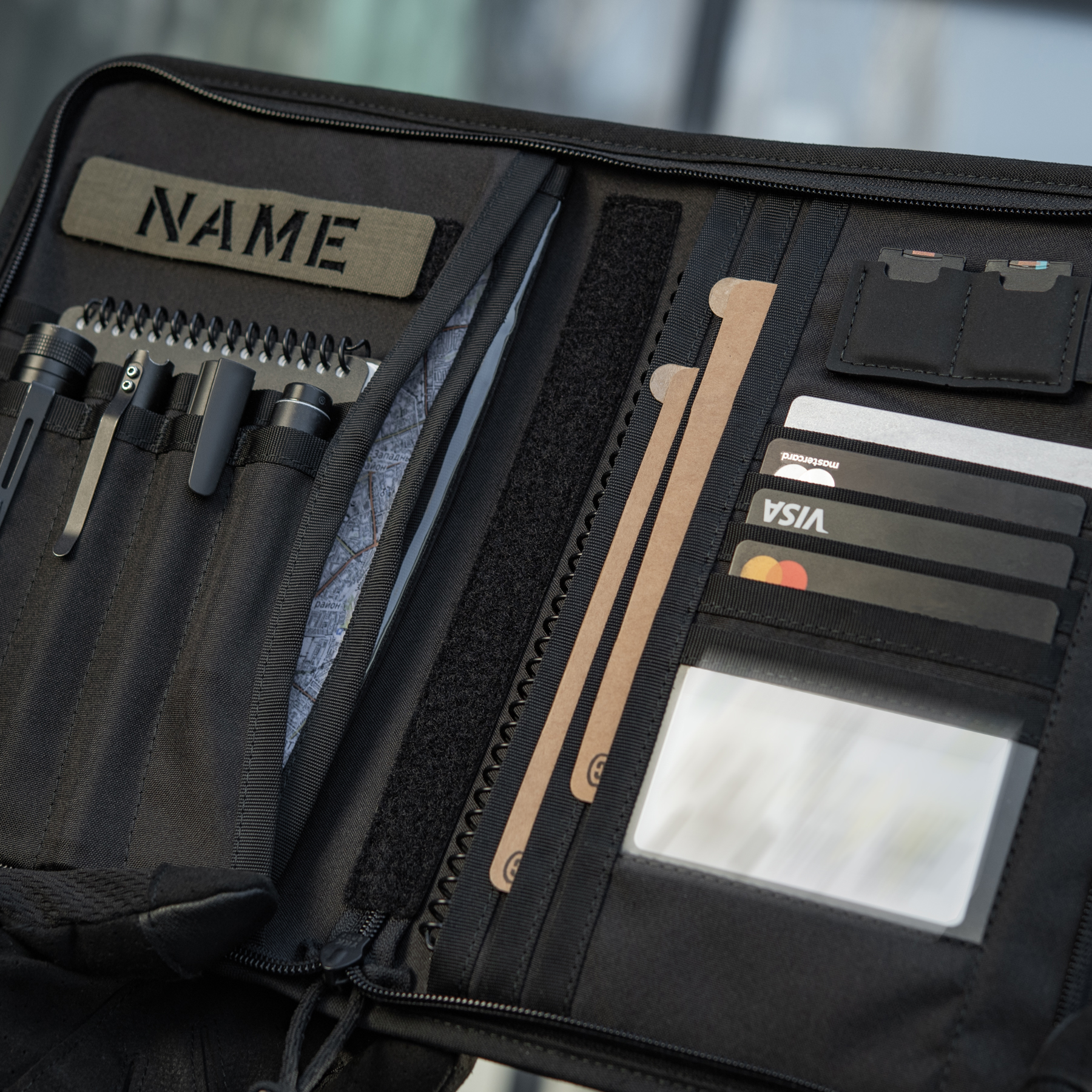 M-Tac планшет-органайзер А5 Elite Black — 35