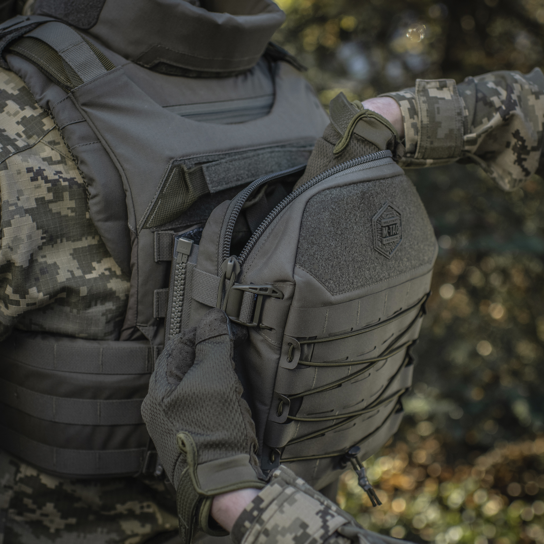 M-Tac подсумок Modular Assault Pack Elite Ranger Green — 42
