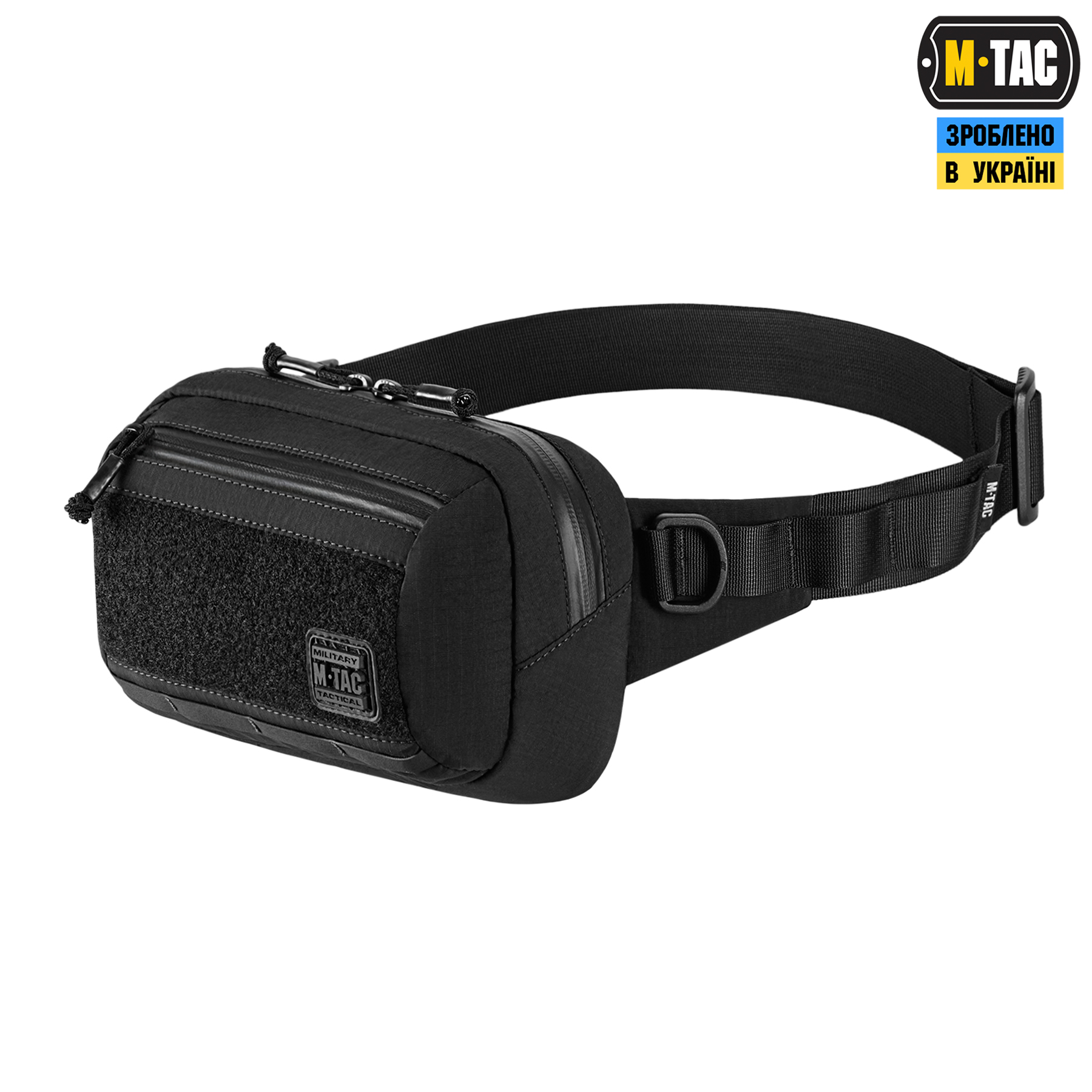 M-Tac сумка City Waist Bag с липучкой Lite-NR Elite Black — 2