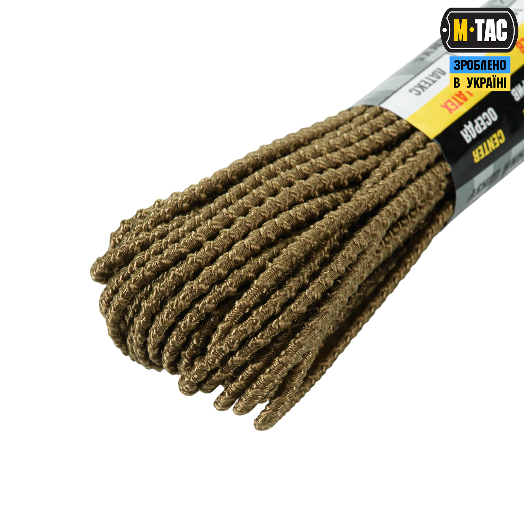 M-Tac паракорд Shock-Cord 3mm 15m Dragon Skin Coyote — 4