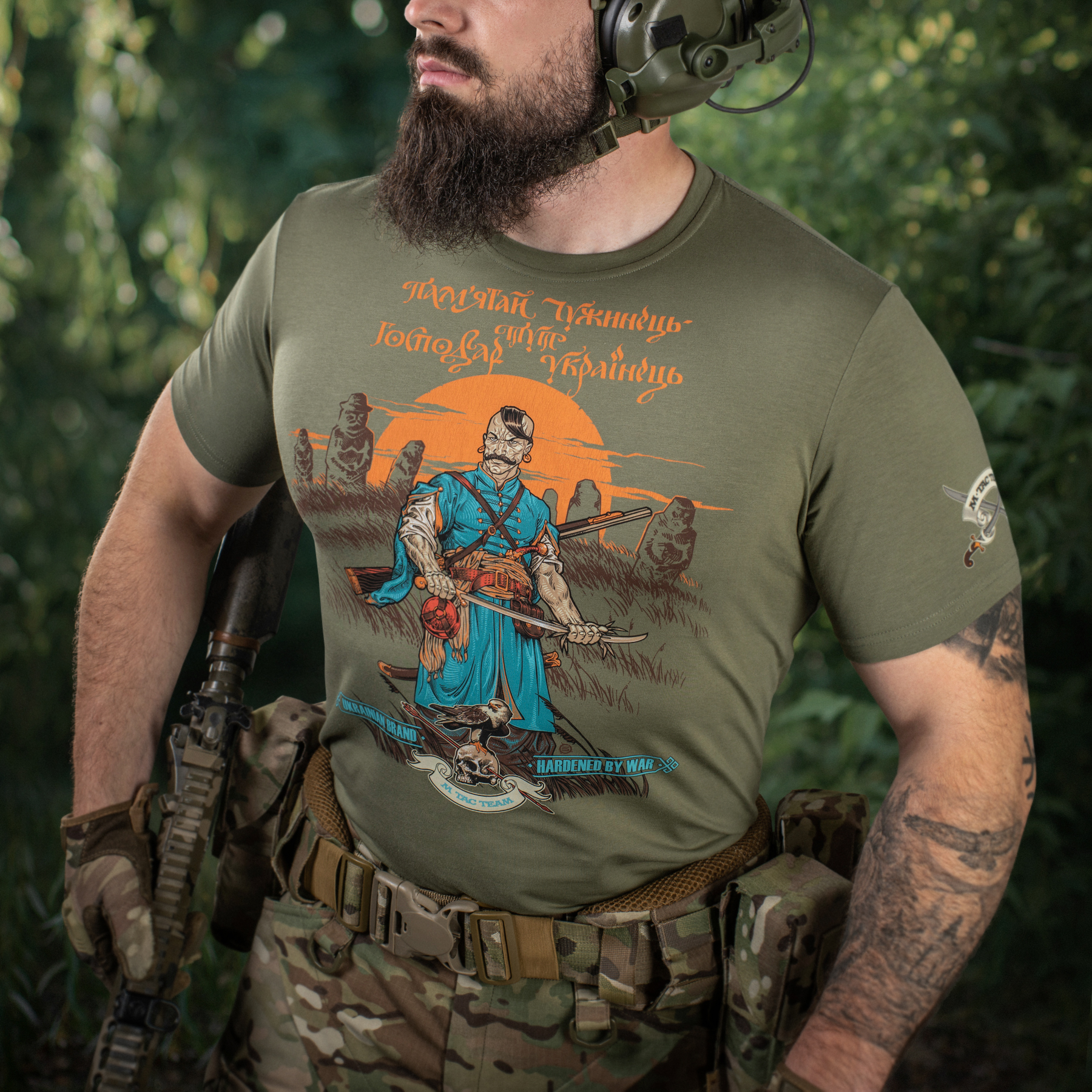 M-Tac футболка Господар землі Light Olive — 19