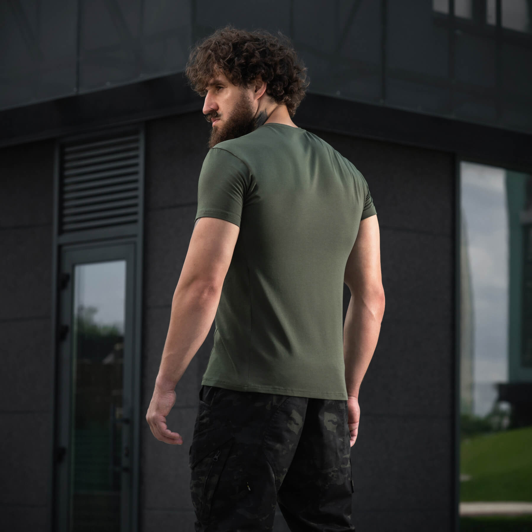 M-Tac футболка 93/7 Summer Comfort Fit Army Olive — 9