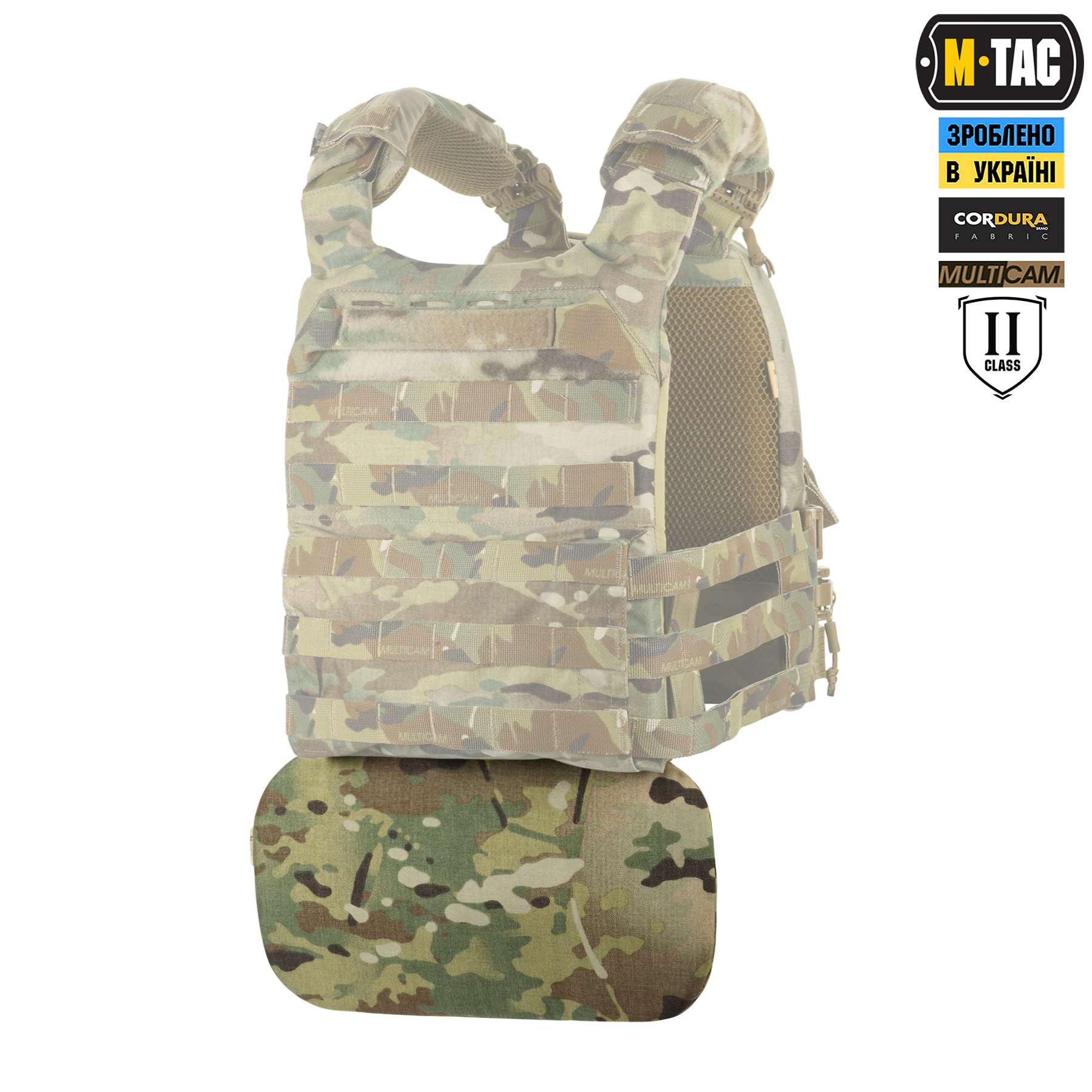 M-Tac защита поясницы с баллистическим пакетом 2 класс (FMS) X-Large Multicam — 5
