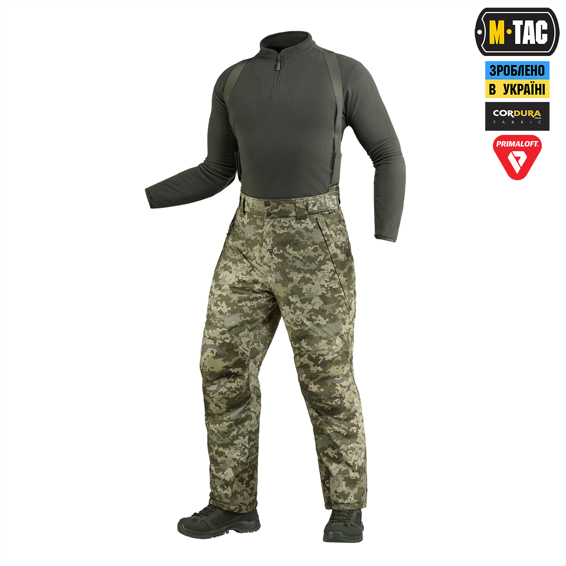 M-Tac брюки зимние Alpha Pro Primaloft MM14 — 2