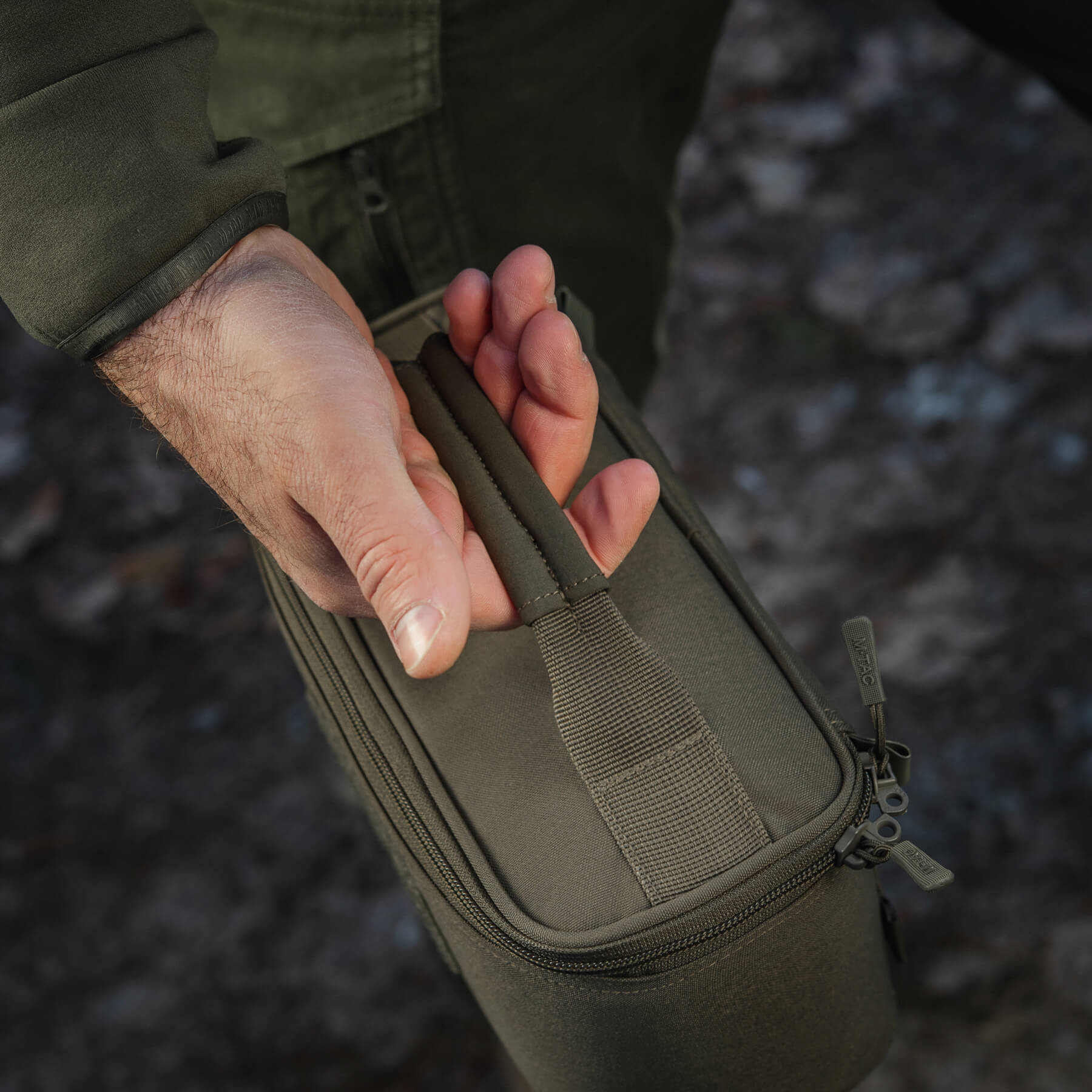 M-Tac органайзер утилитарный Hardshell Utility box S Olive — 14