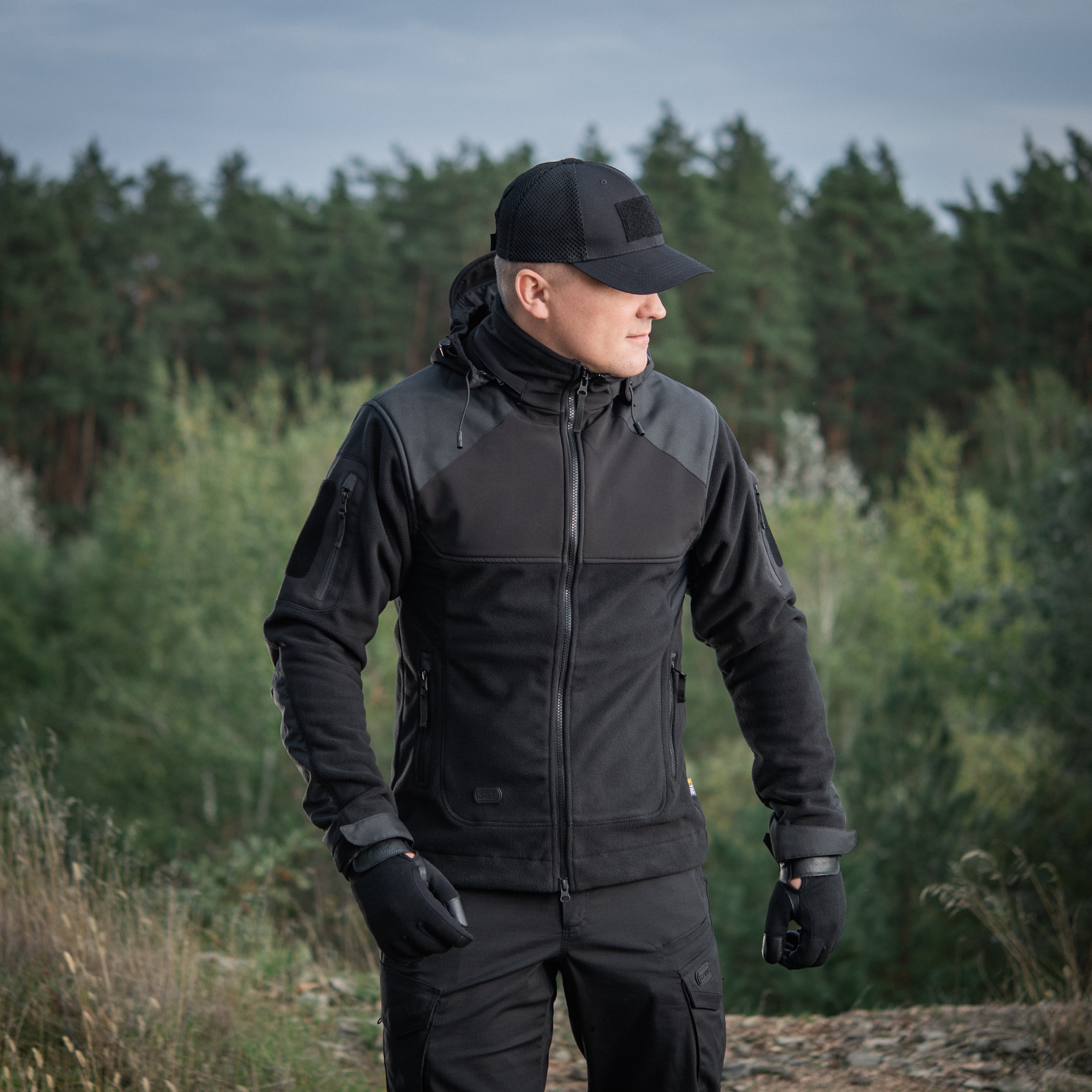 M-Tac куртка Norman Windblock Fleece Black — 10