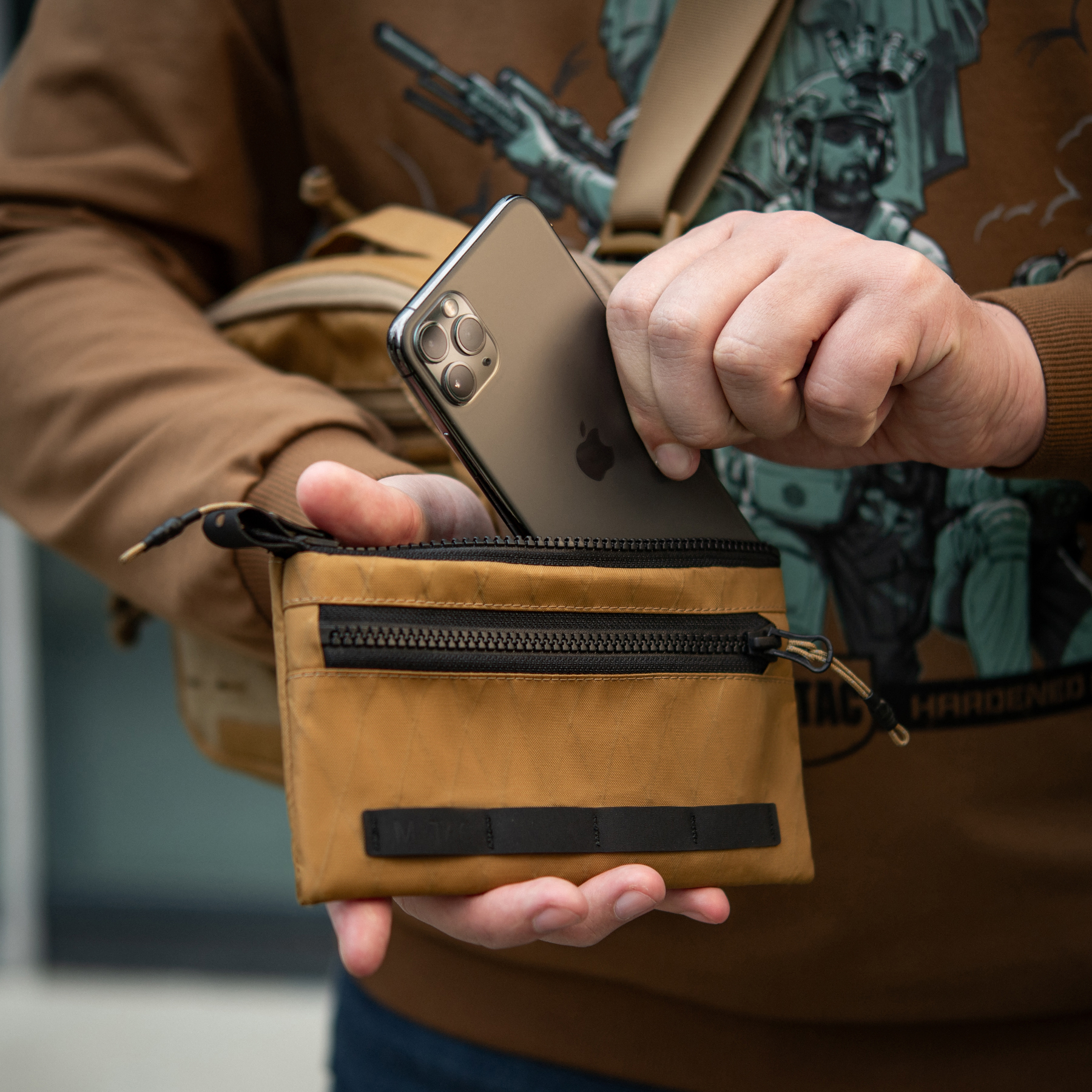 M-Tac кошелек горизонтальный X-Pac Elite Coyote — 20