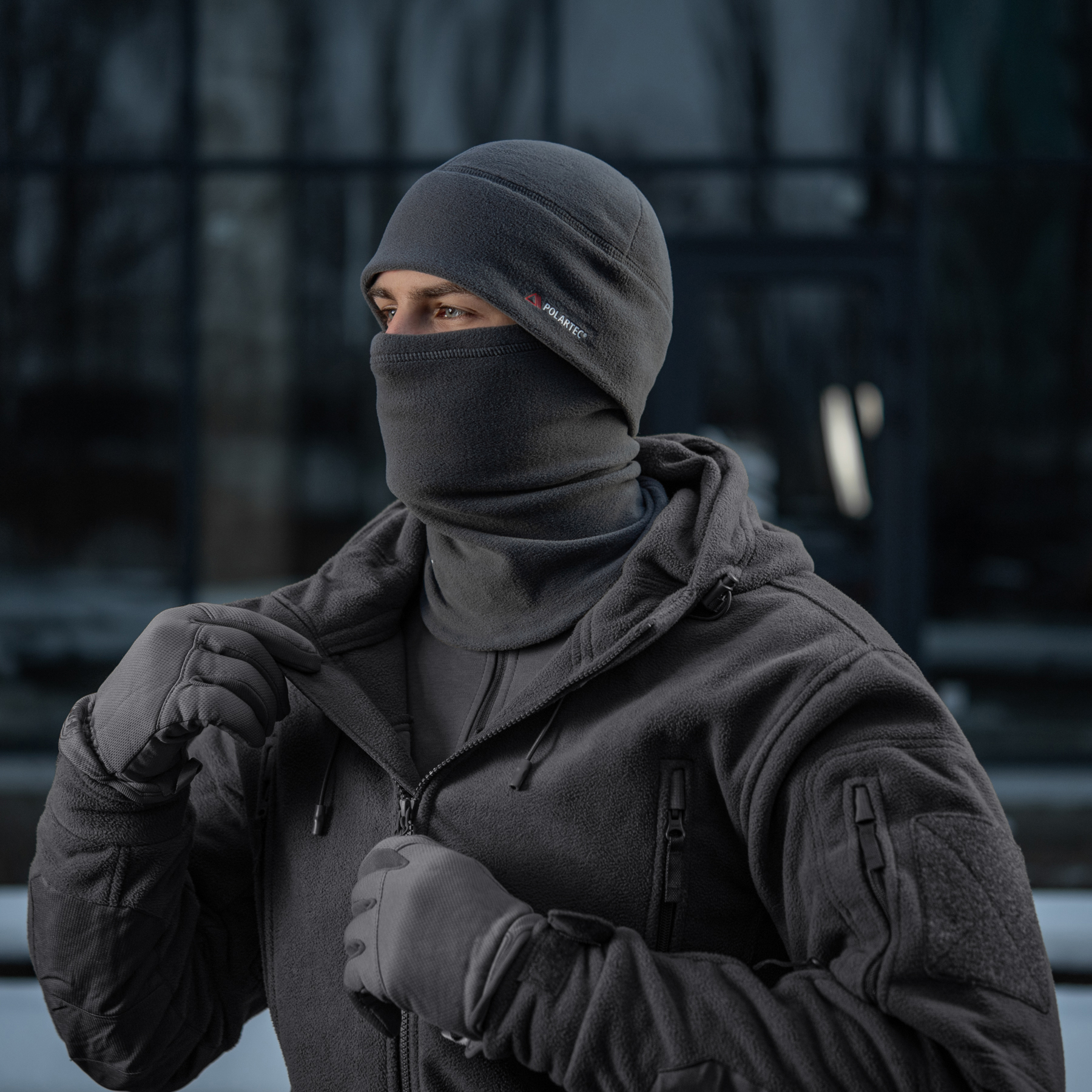 M-Tac шарф-труба Polartec Dark Grey — 12