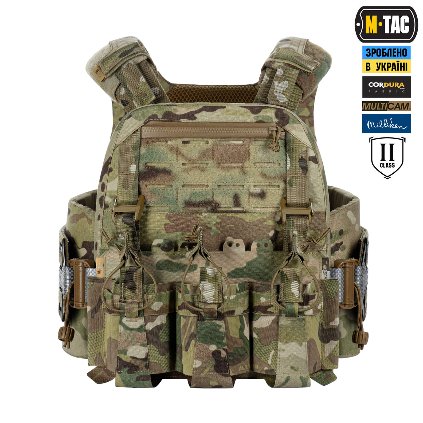 M-Tac плитоноска Cuirass Tiger Elite 2 класс защиты (размер плиты M) Multicam — 3