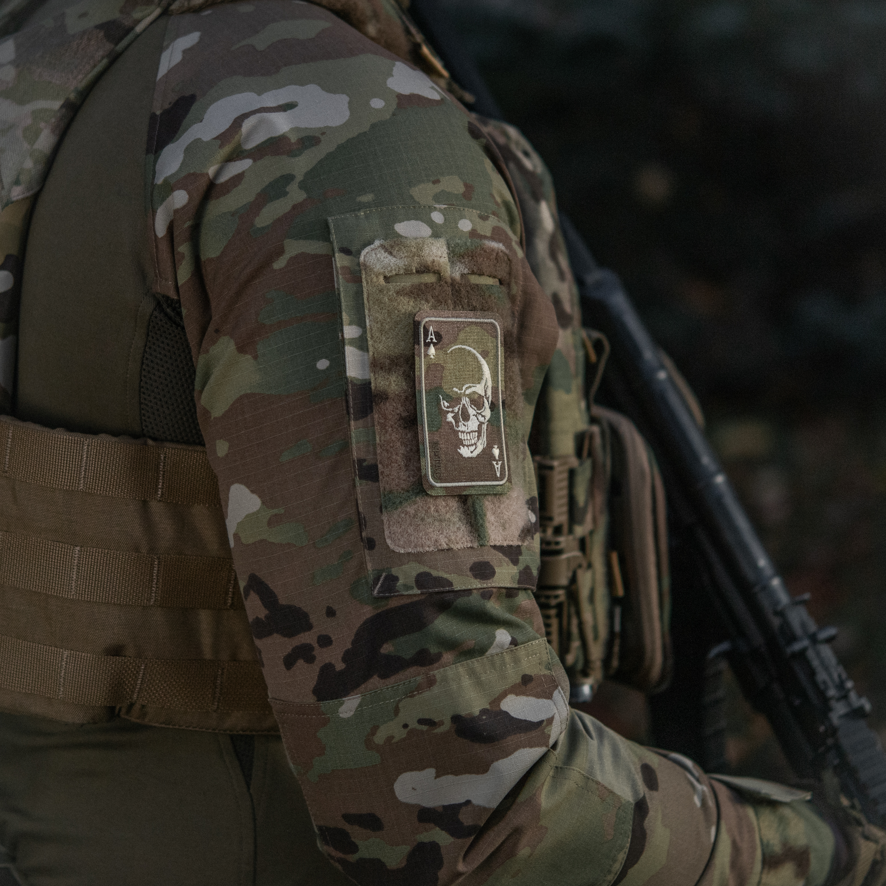M-Tac нашивка Face of war (вишивка) Multicam — 10