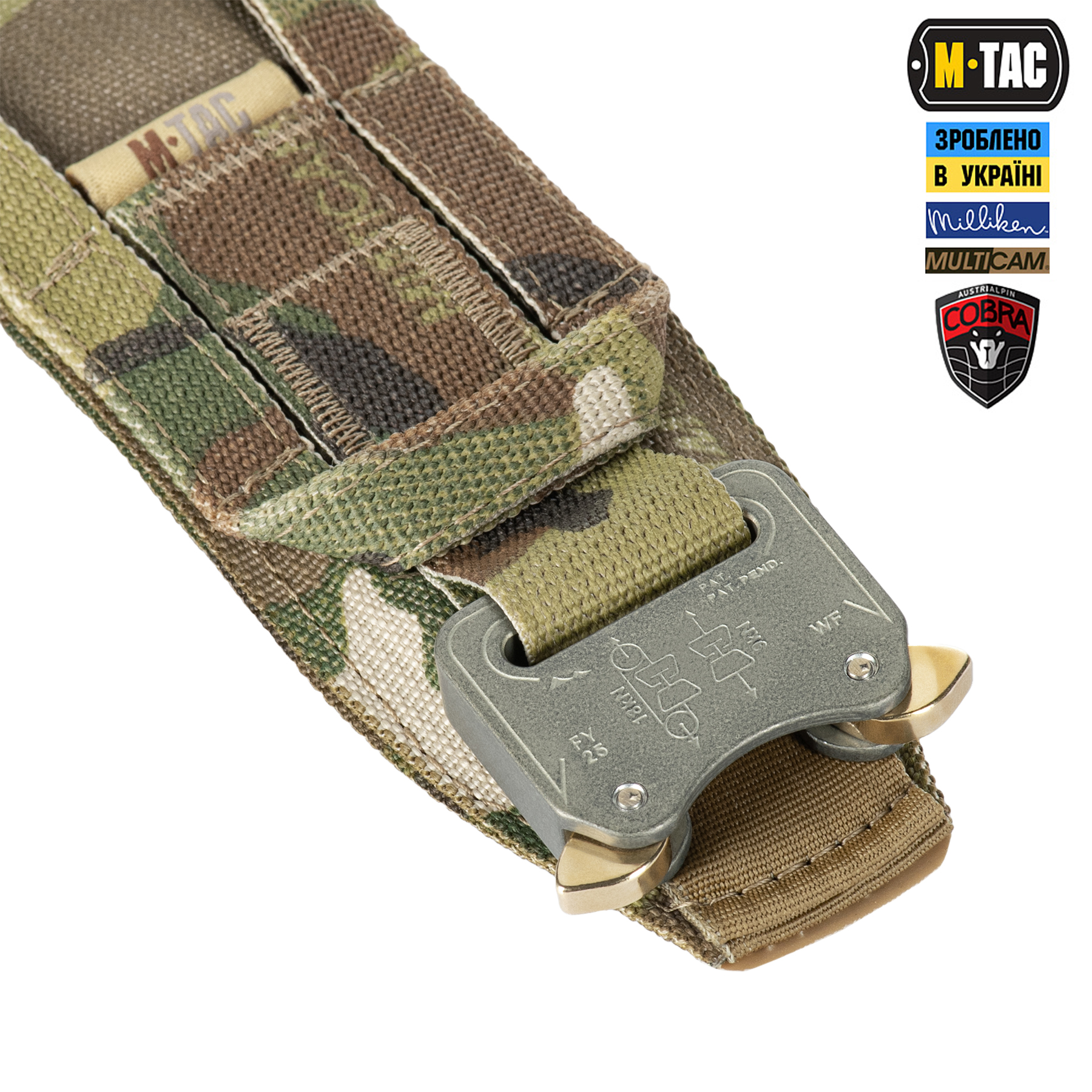 M-Tac ремень Range Belt Cobra Buckle Gen.IV Multicam — 6