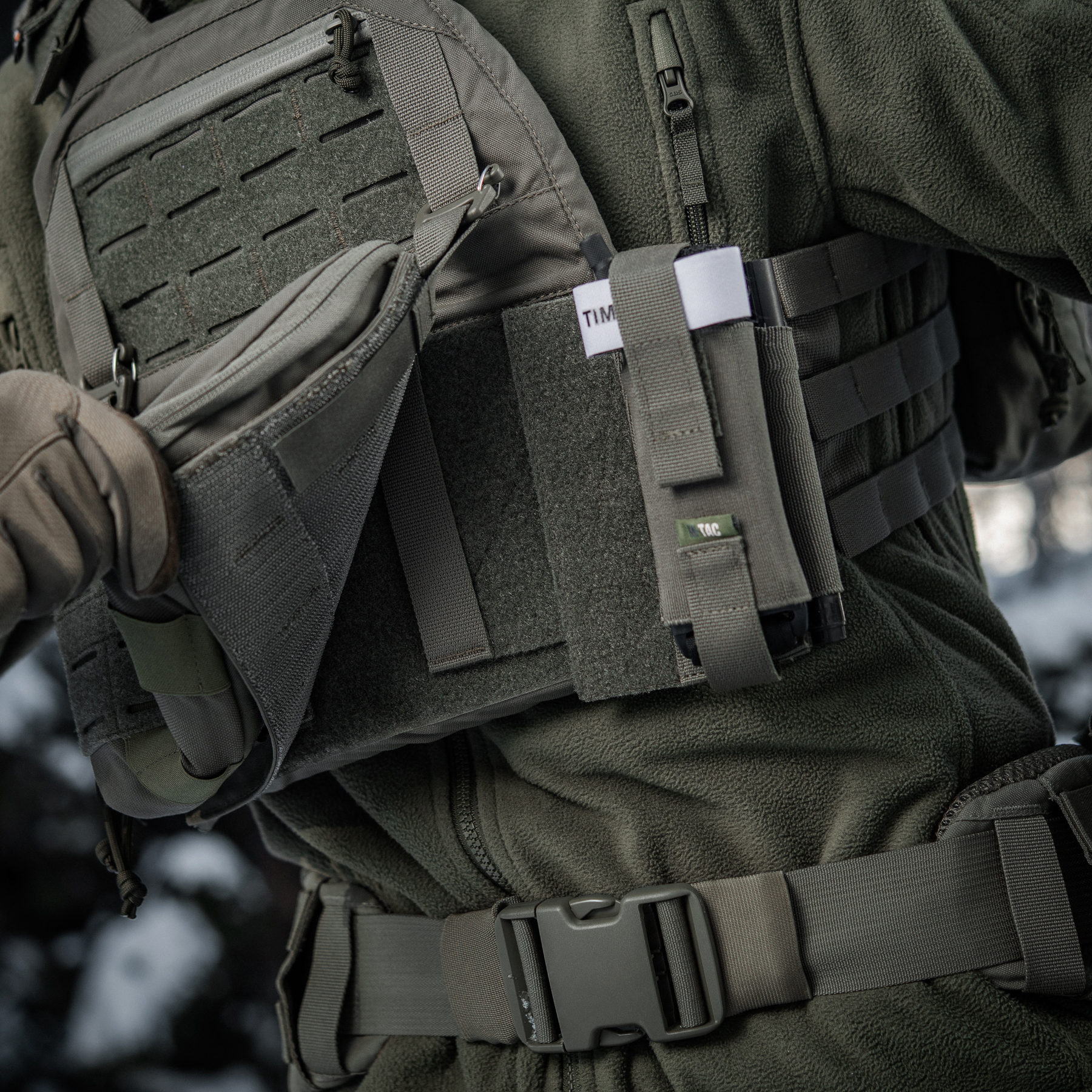 M-Tac подсумок для турникета эластичный на липучке Gen.III Ranger Green — 19