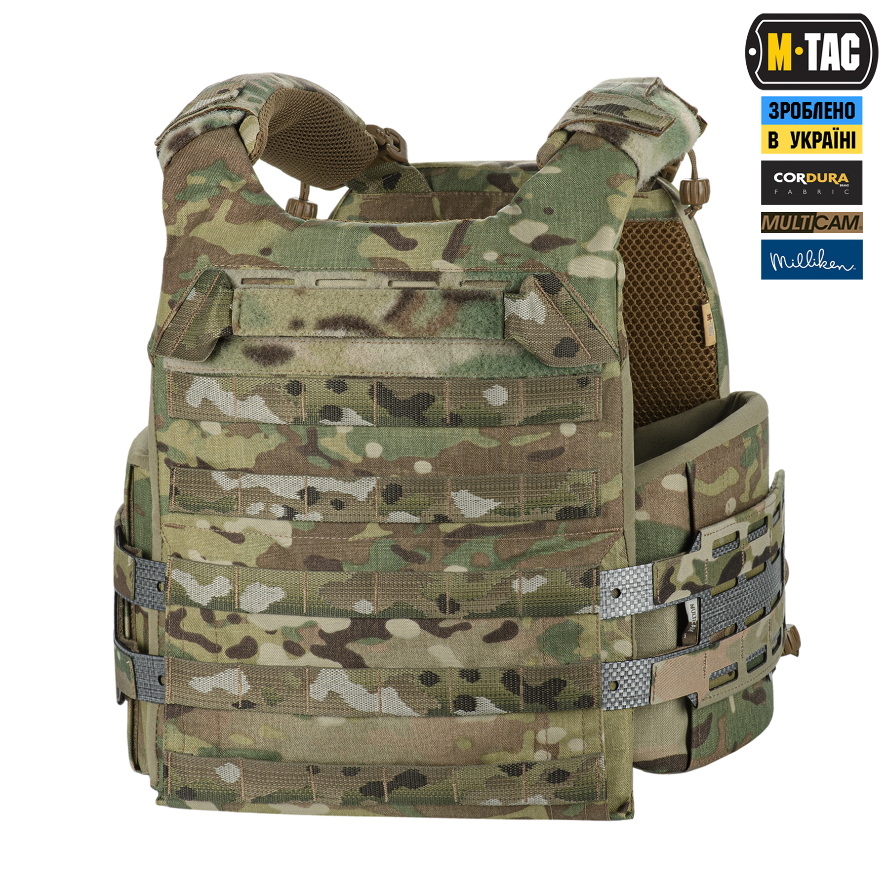 M-Tac плитоноска Cuirass Tiger FAST Elite (розмір плити М) Multicam — 5