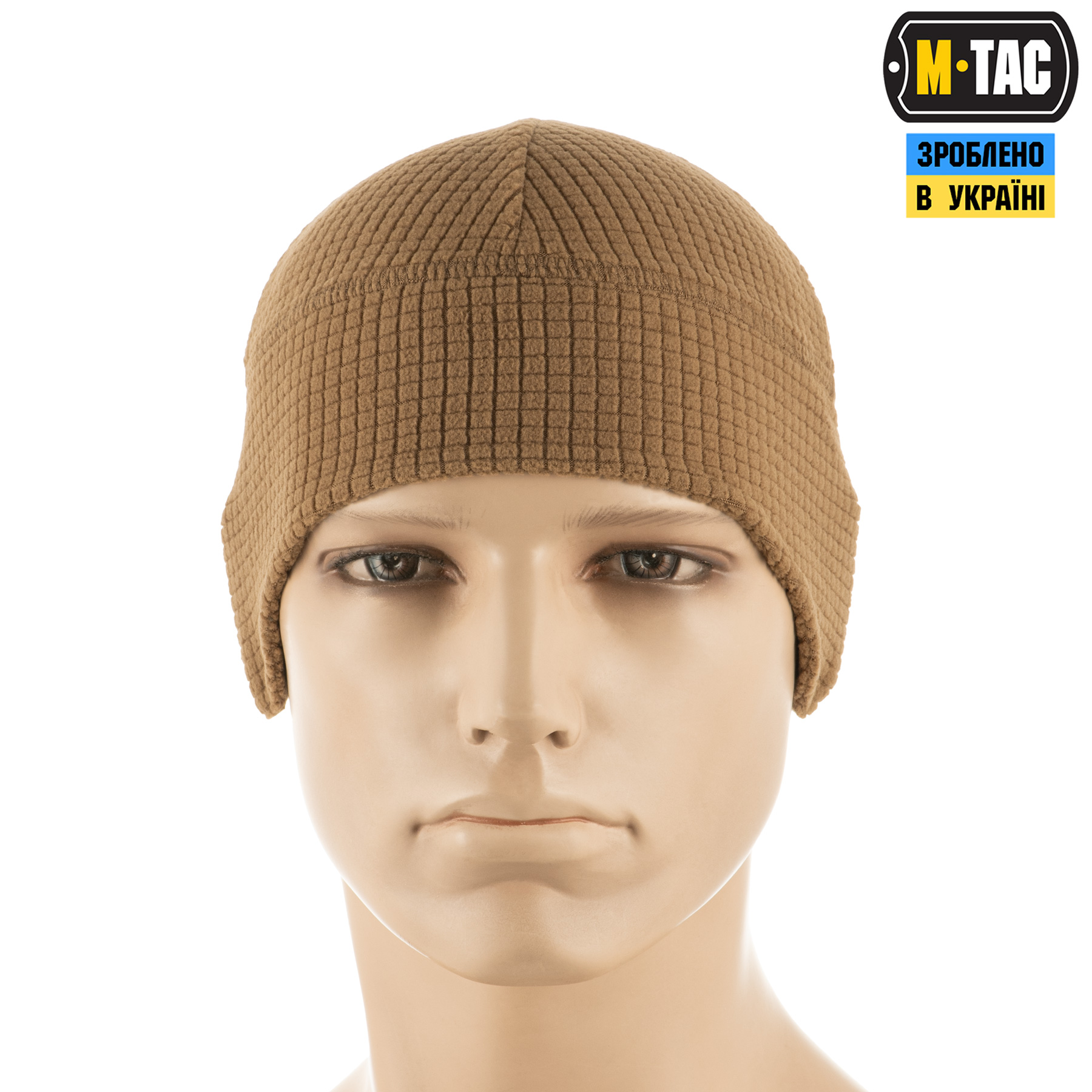 M-Tac шапка-подшлемник Gen.II флис рип-стоп Coyote Brown — 3