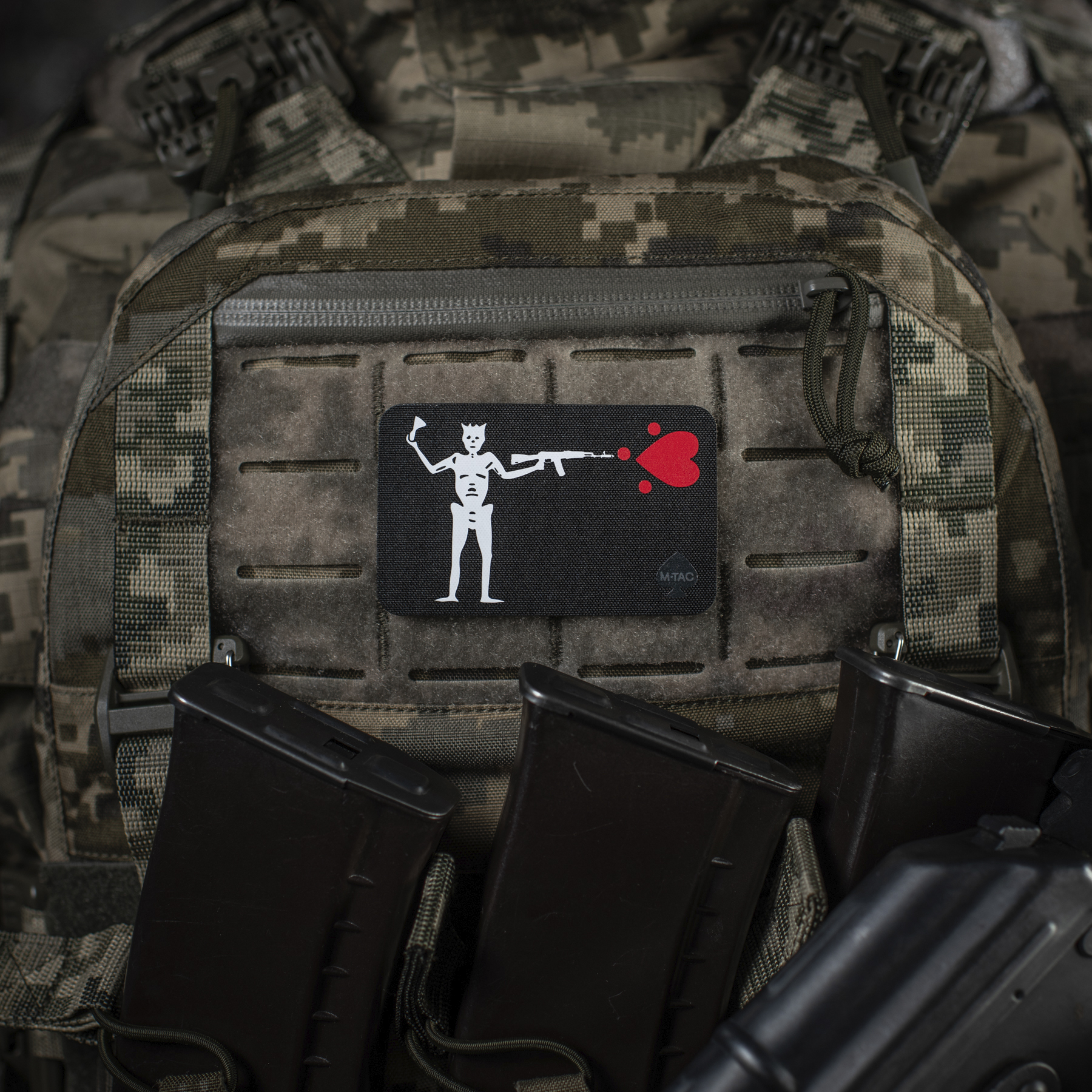 M-Tac нашивка прапор Чорна Борода АК-74 Black — 5