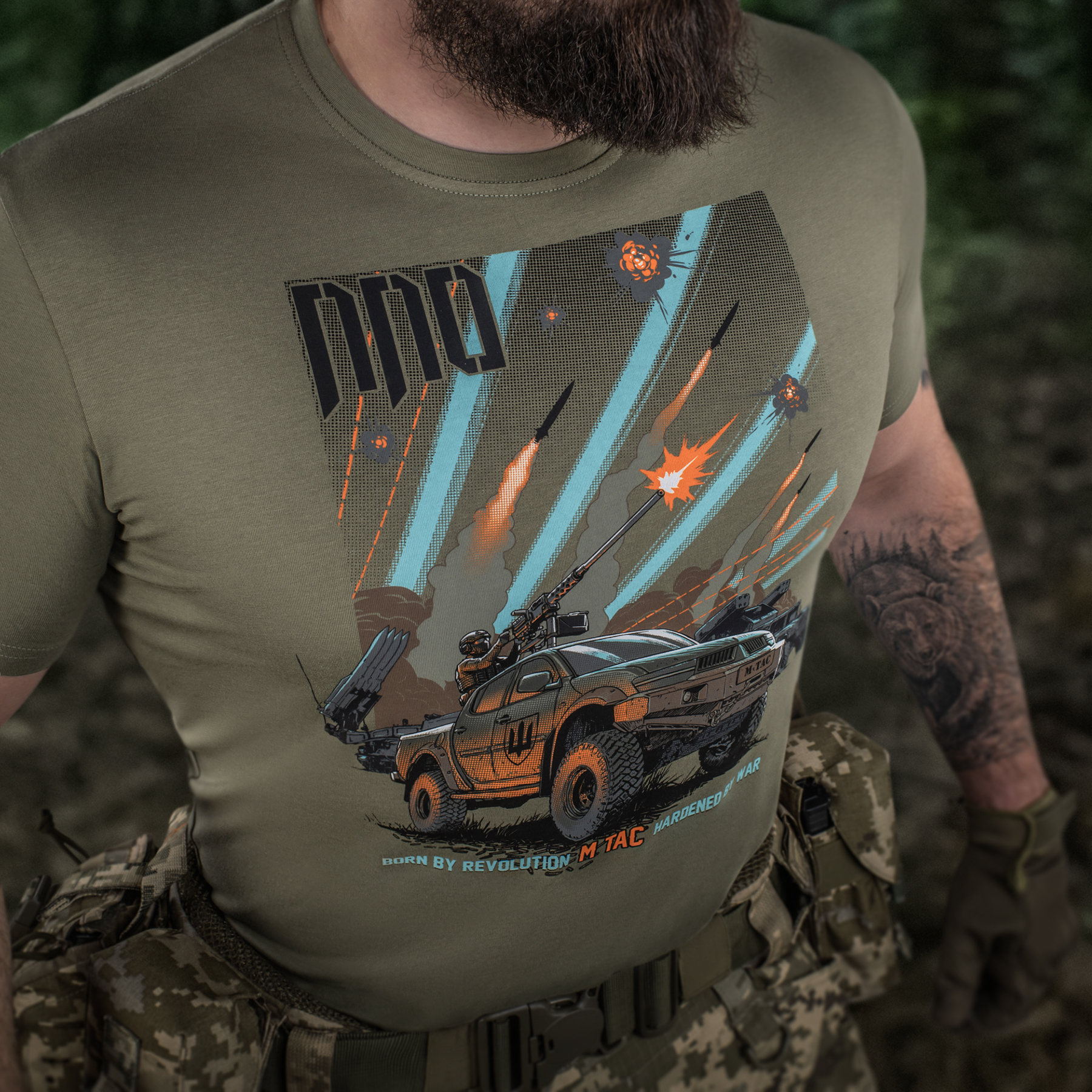 M-Tac футболка ППО Light Olive — 13
