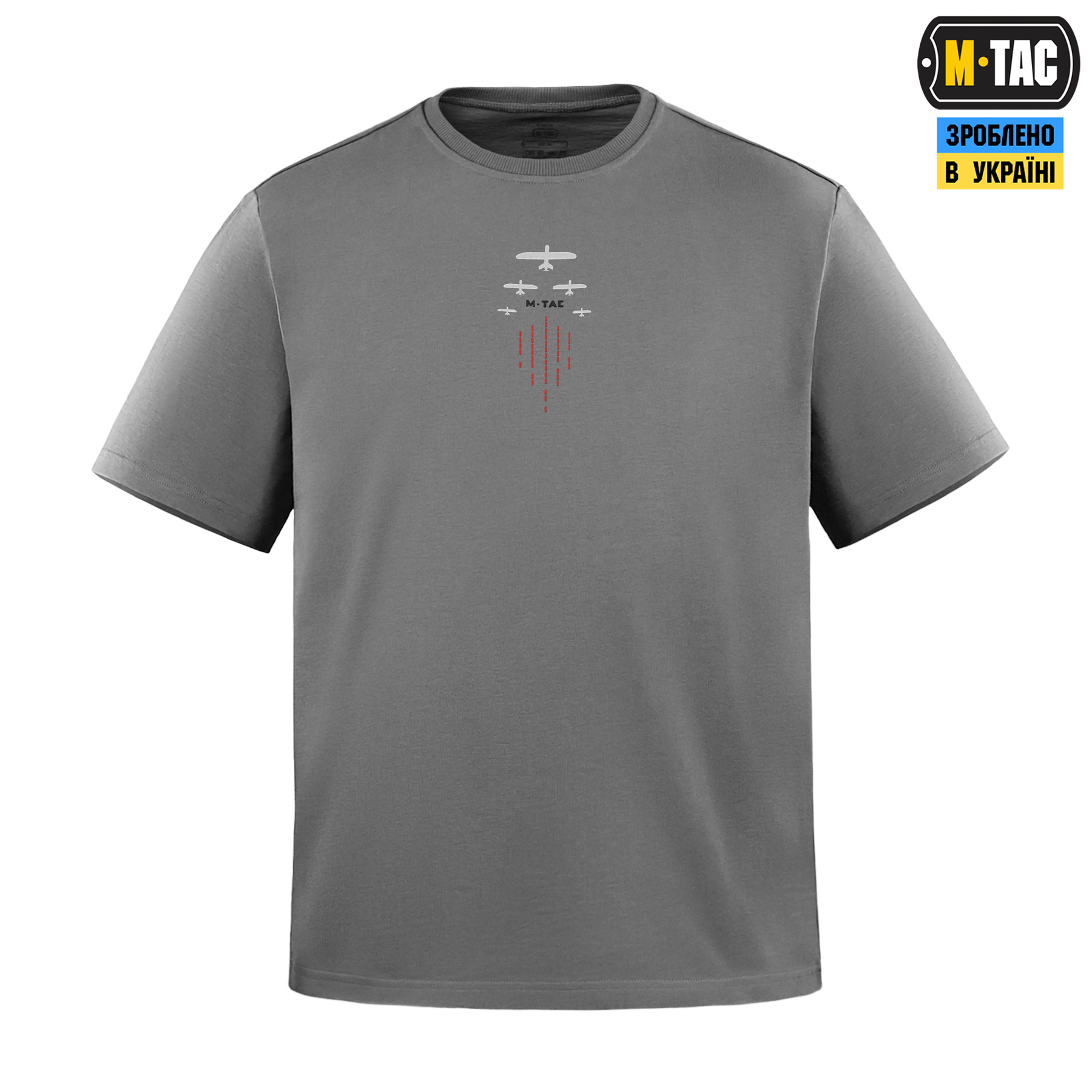 M-Tac футболка Leleka Cotton Hard Light Grey — 4