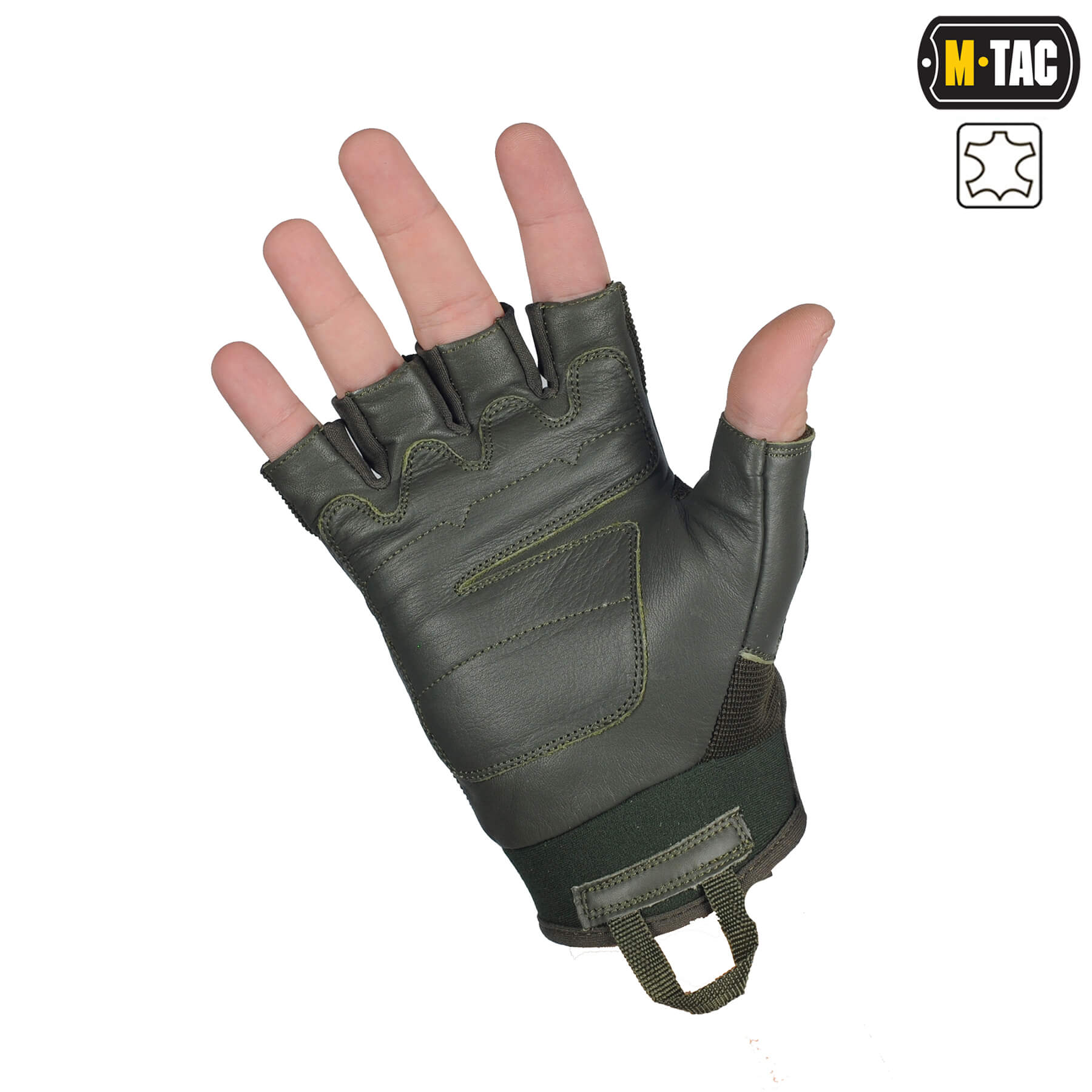M-Tac перчатки беспалые Assault Mk.4 Olive — 6