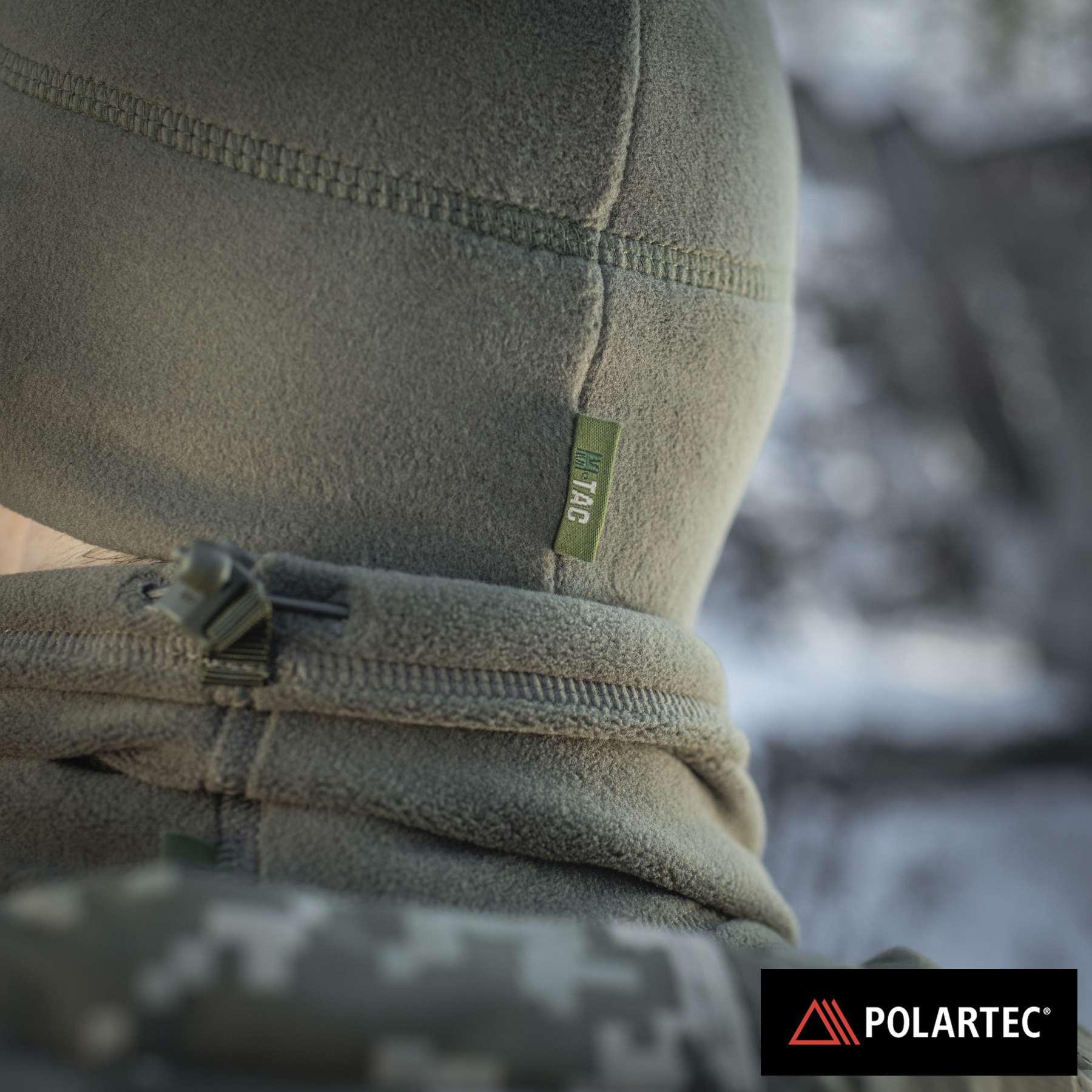 M-Tac шапка Watch Cap флис Light Polartec Gen.II Dark Olive — 11