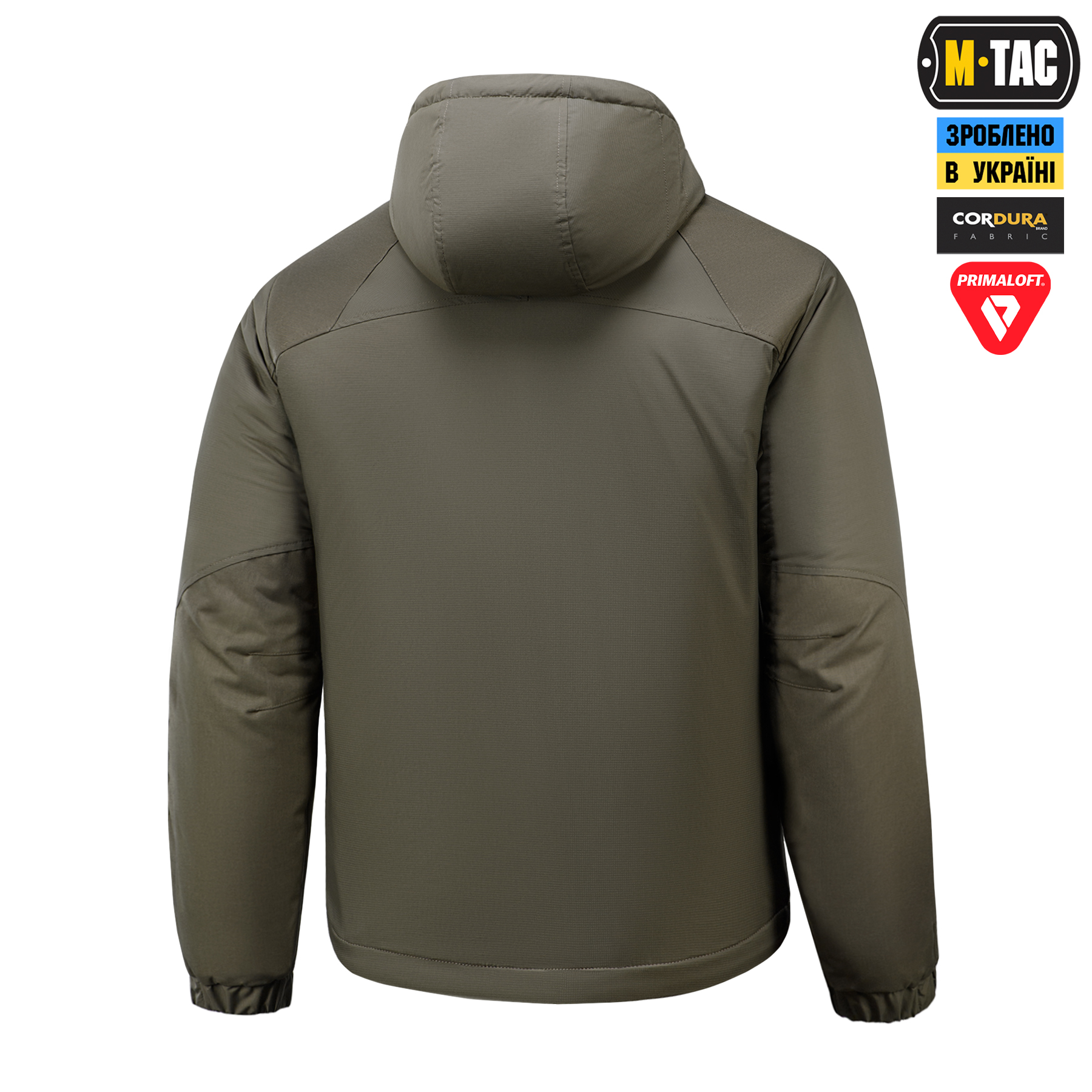 M-Tac куртка зимняя Alpha Basic Primaloft Dark Olive — 5