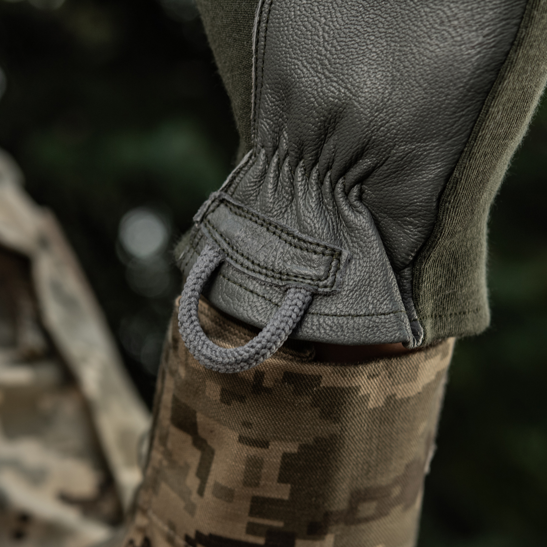 M-Tac перчатки Nomex Sport Leather Olive — 12
