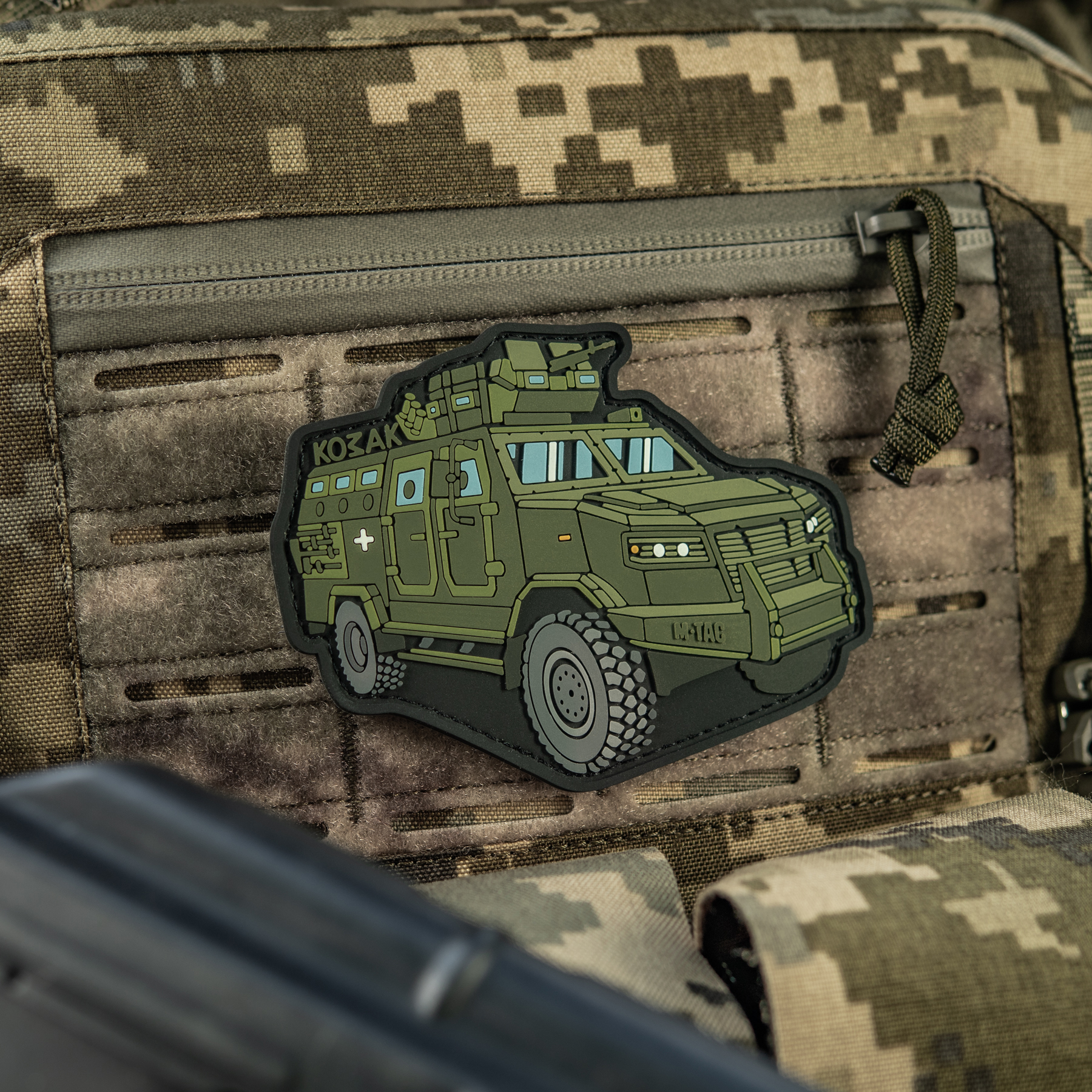 M-Tac нашивка Козак (PVC) — 8