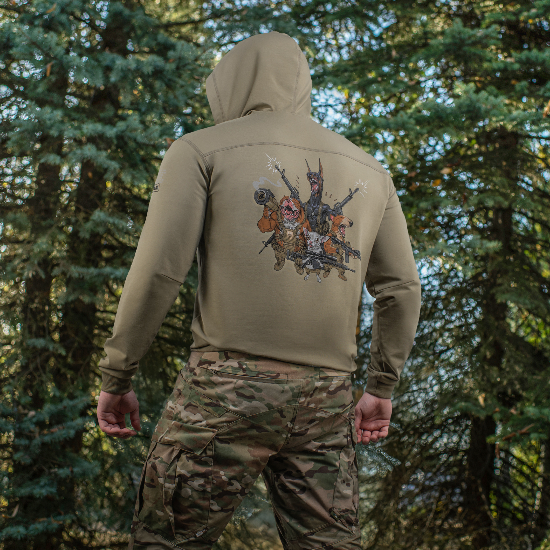 M-Tac кофта Hoodie Rex Team Tan — 13