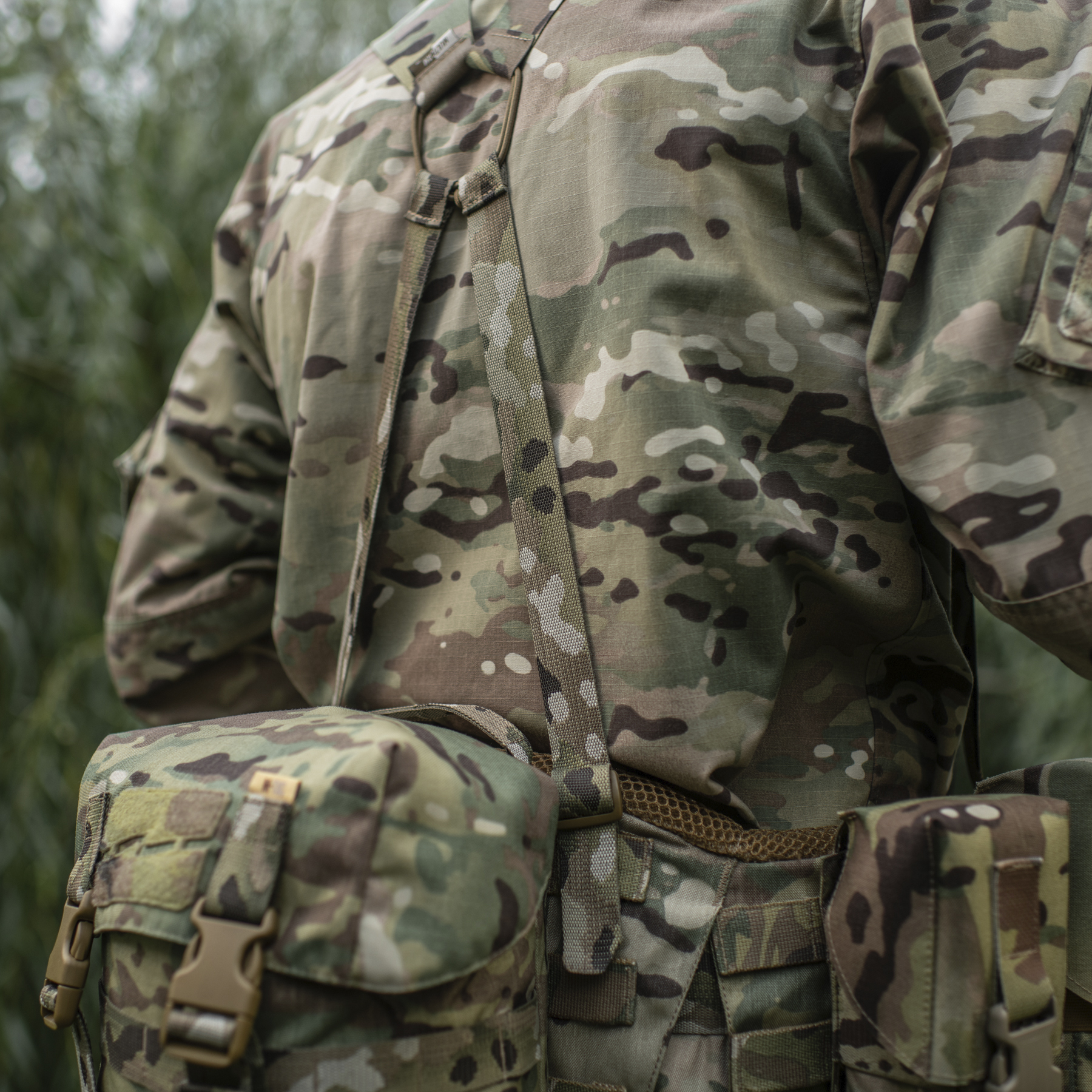 M-Tac ремни плечевые для тактического пояса Laser Cut Multicam — 15