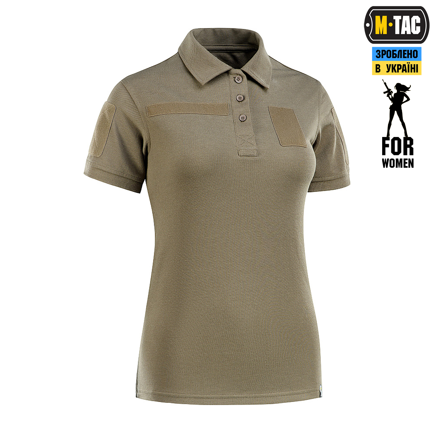 M-Tac поло тактическое 65/35 Lady Dark Olive — 4