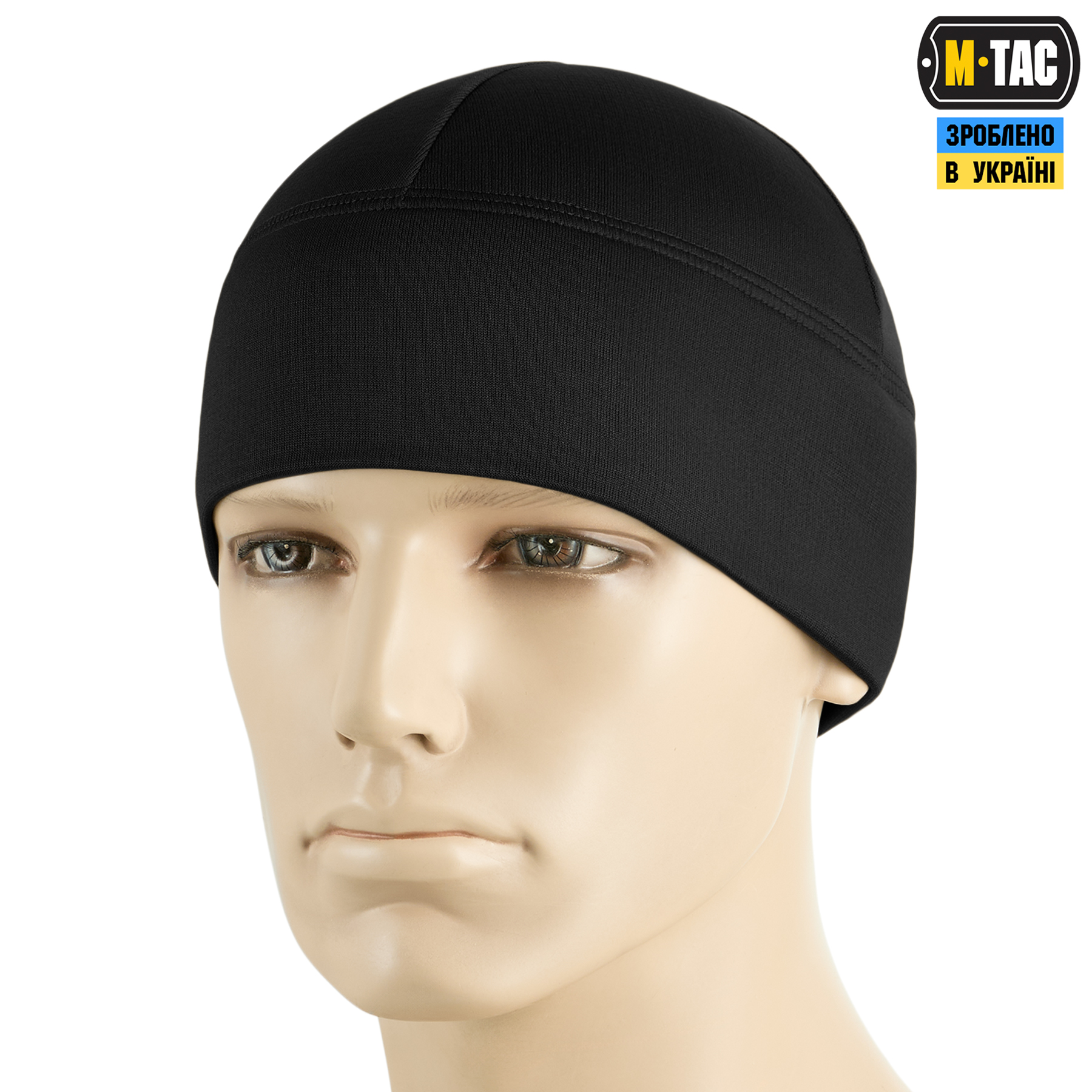 M-Tac шапка-подшлемник микрофлис рип-стоп Black — 2