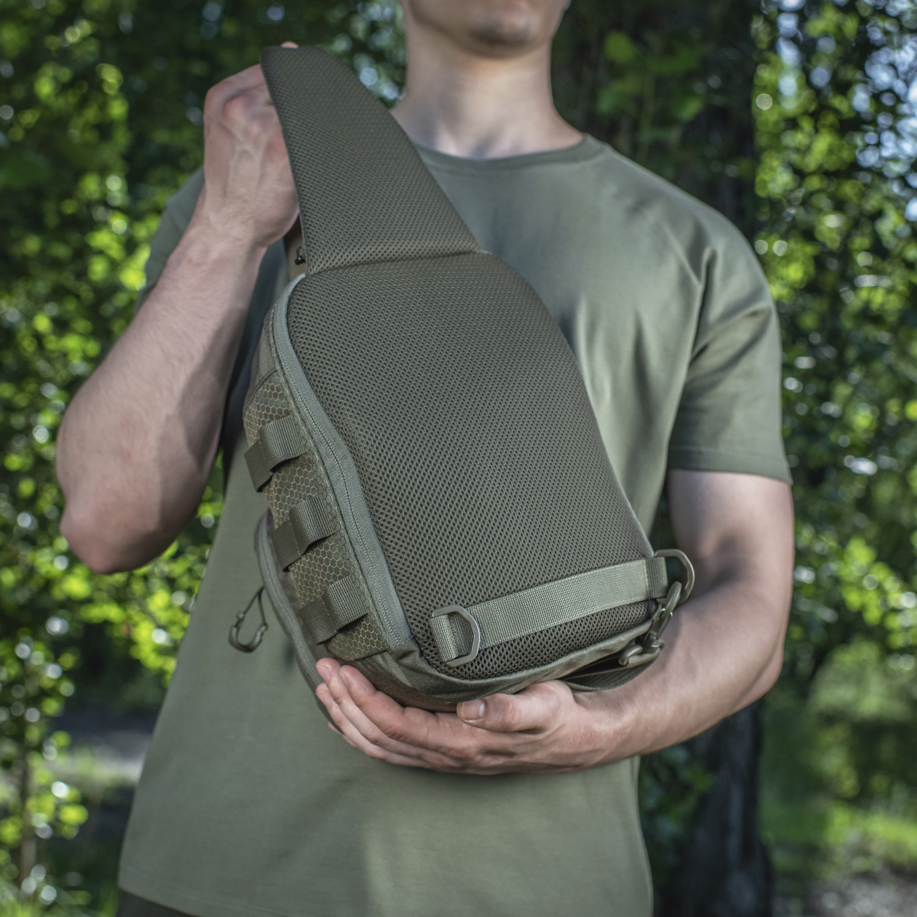 M-Tac сумка Cross Bag Elite Hex Ranger Green — 15