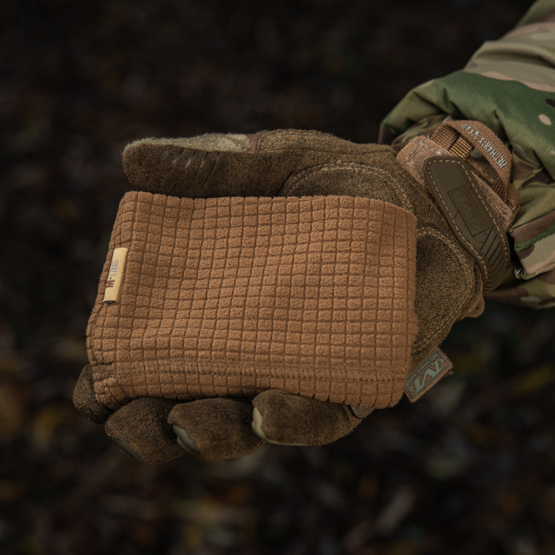 M-Tac шапка-подшлемник флис рип-стоп Coyote Brown — 13