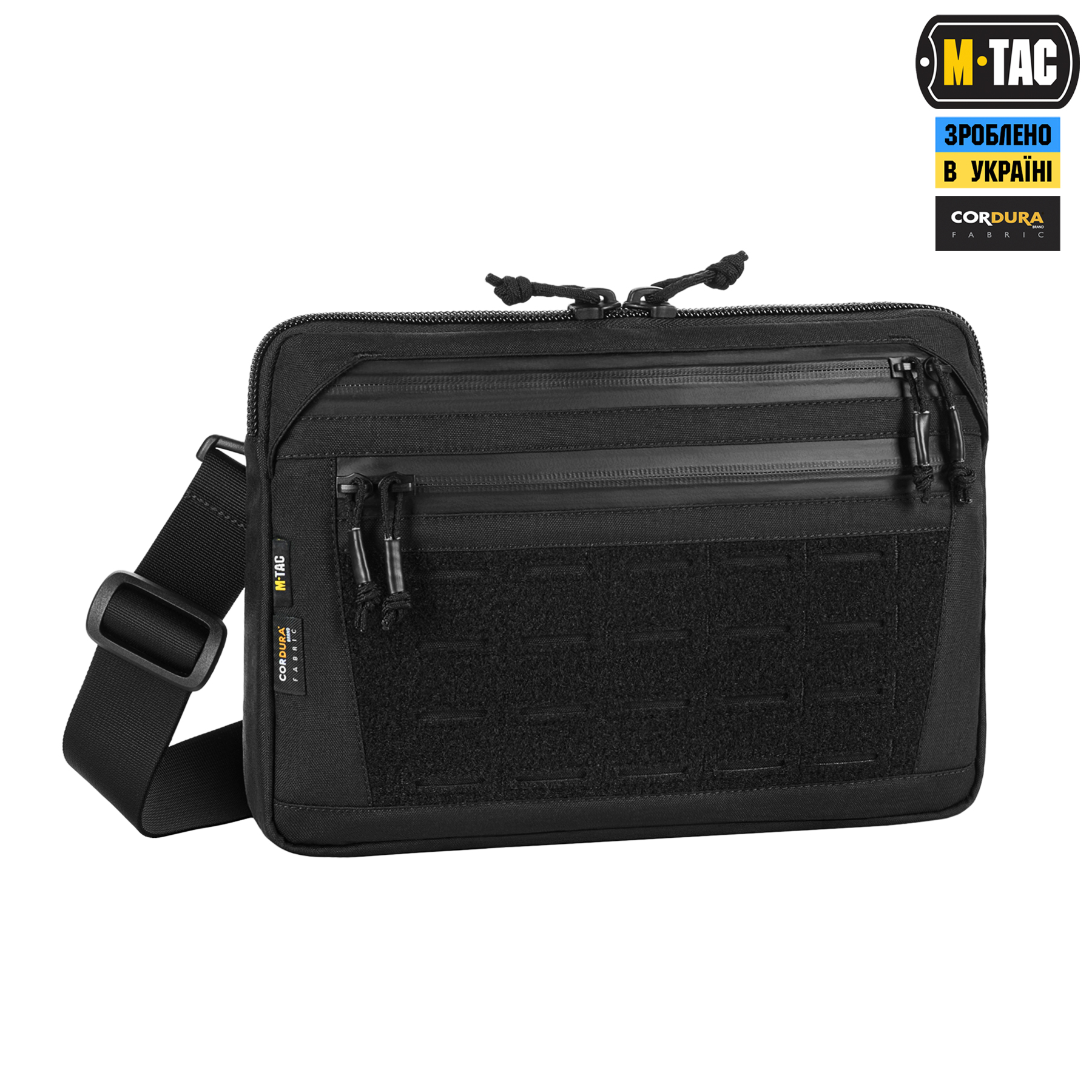 M-Tac сумка Admin Bag Medium Elite с липучкой Black — 4