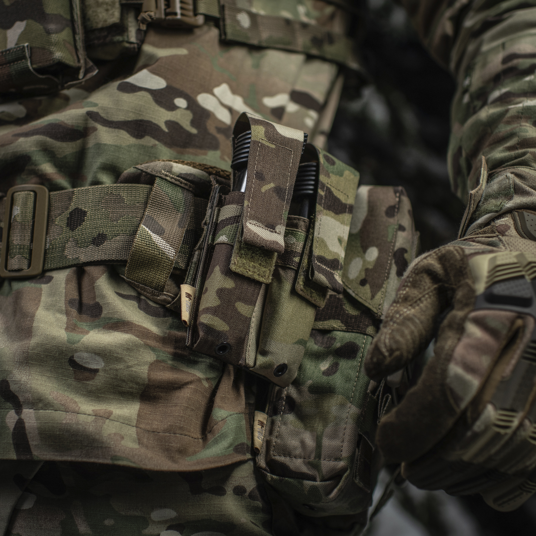 M-Tac подсумок для пистолетного магазина/мультитула Elite Multicam — 13