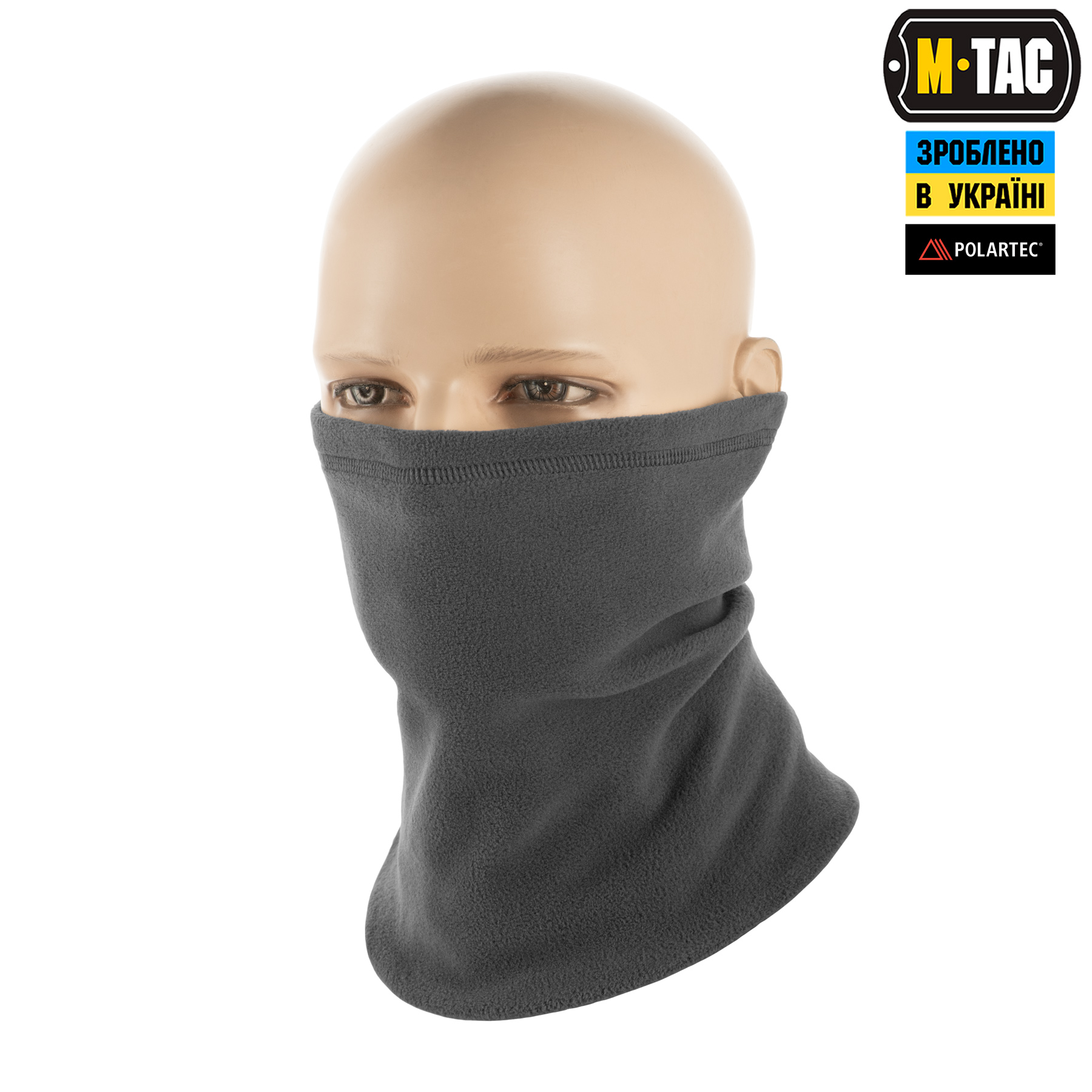 M-Tac шарф-труба длинный Polartec Dark Grey — 2