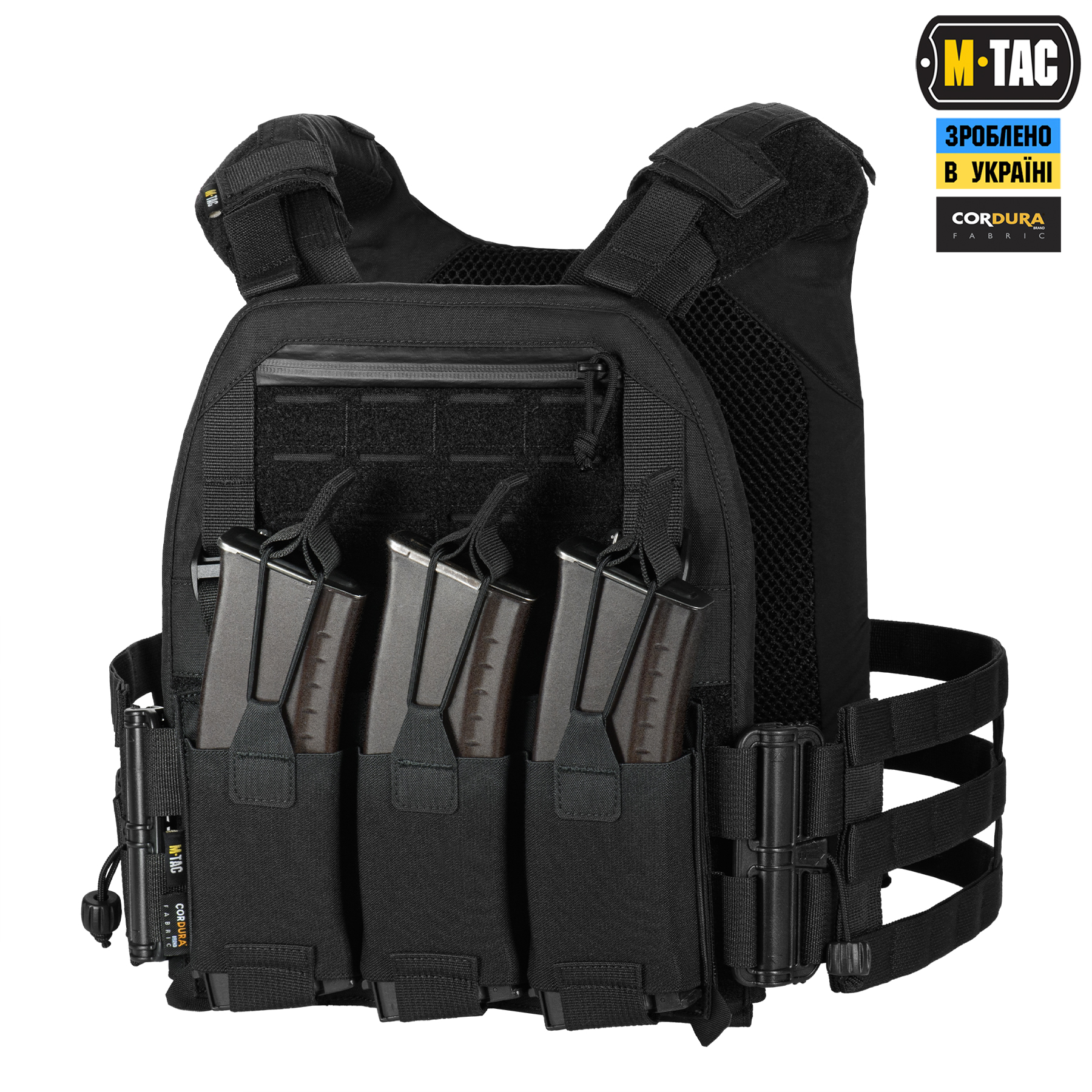 M-Tac плитоноска Cuirass Elite Black — 6