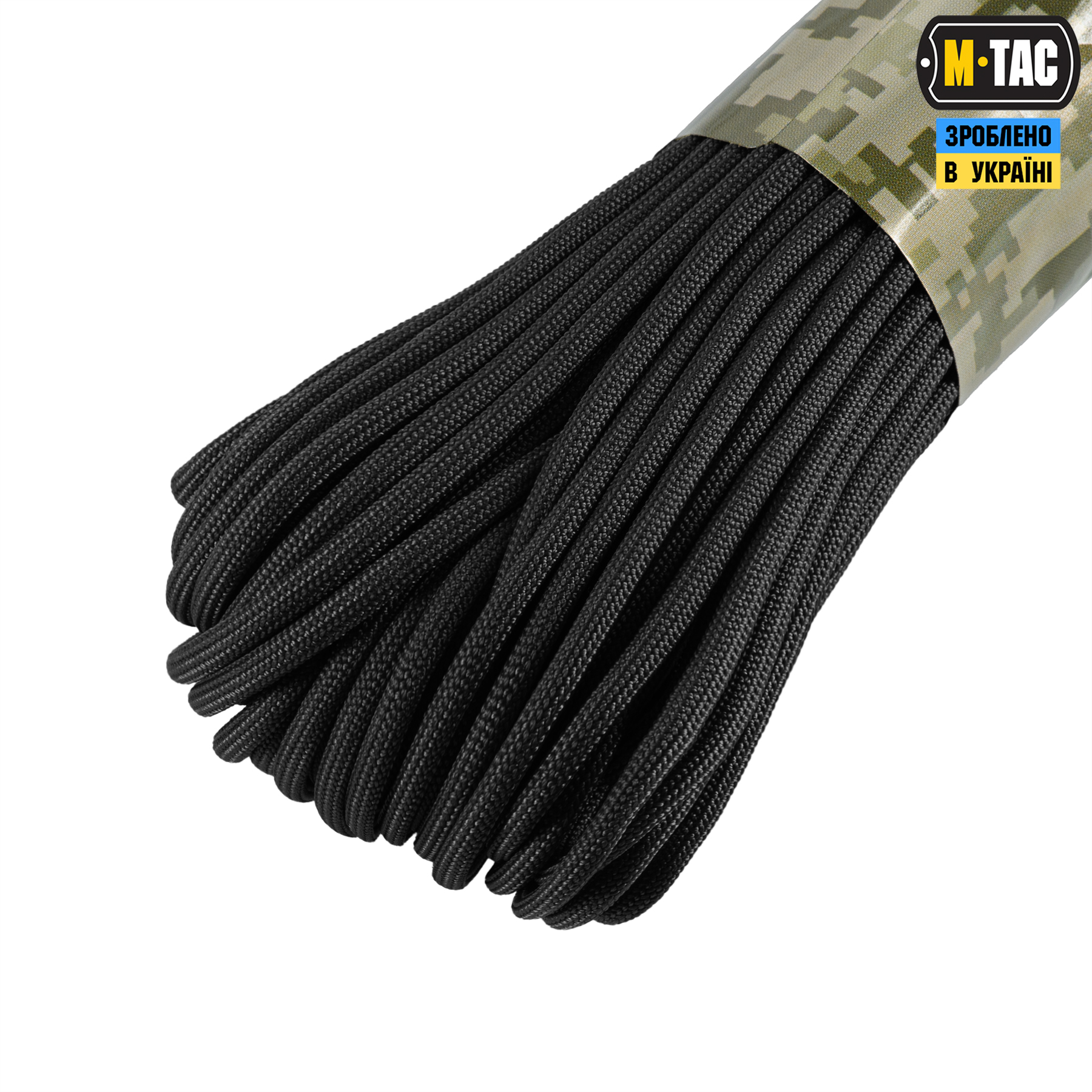M-Tac паракорд 550 mil-spec 30m Black — 4