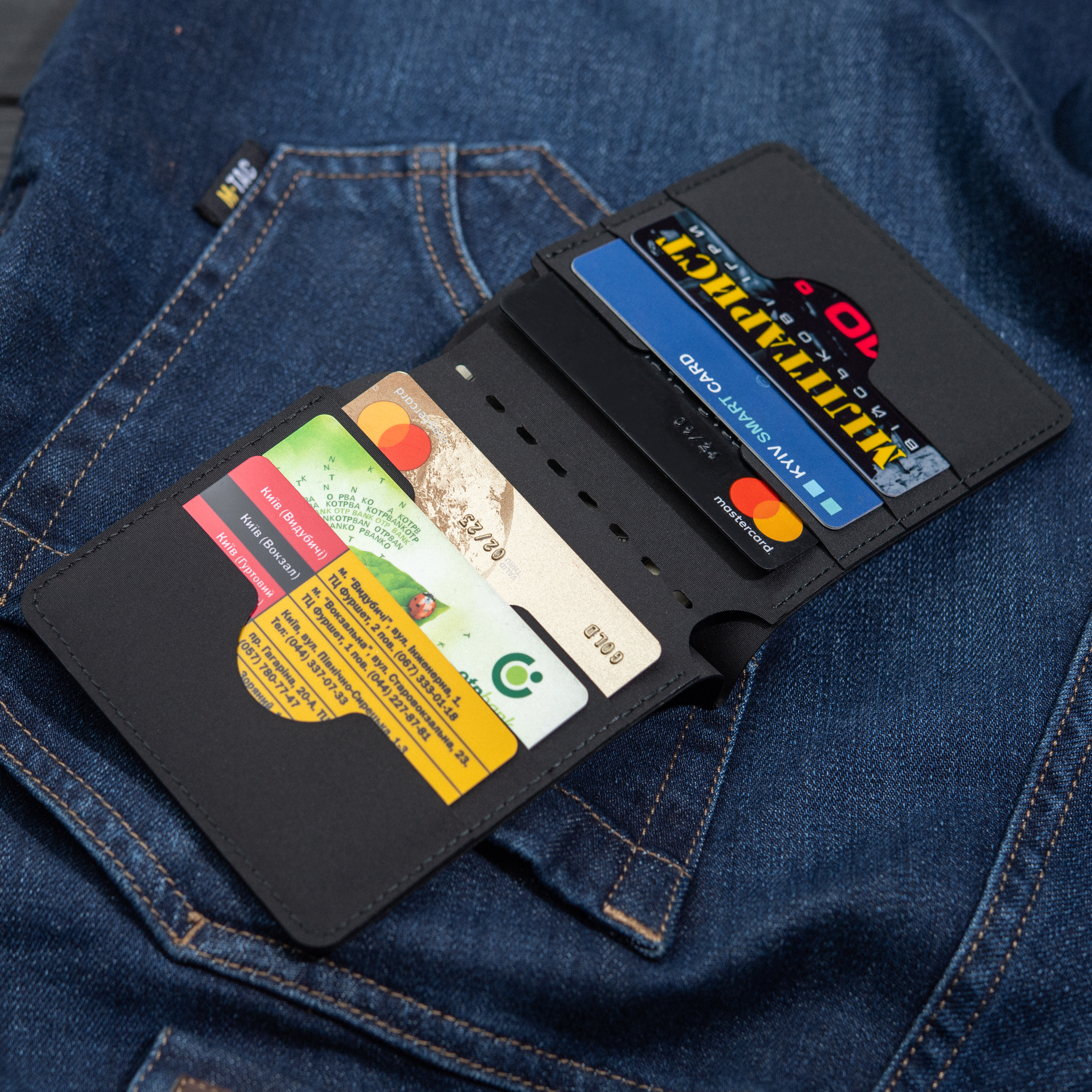 M-Tac кошелек Slim Elite Black — 14