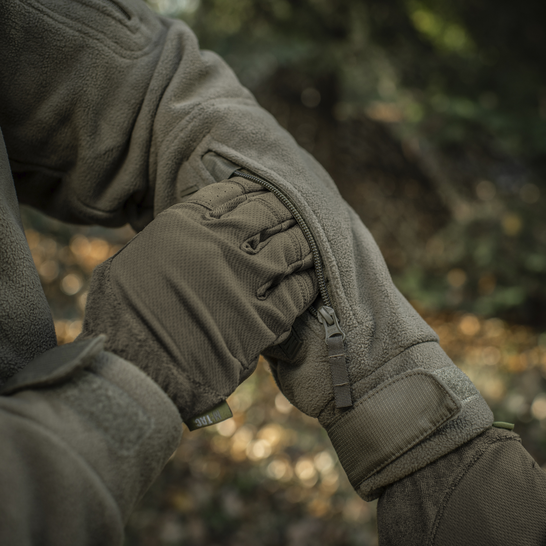 M-Tac куртка флисовая Windblock Division Gen.II Dark Olive — 21