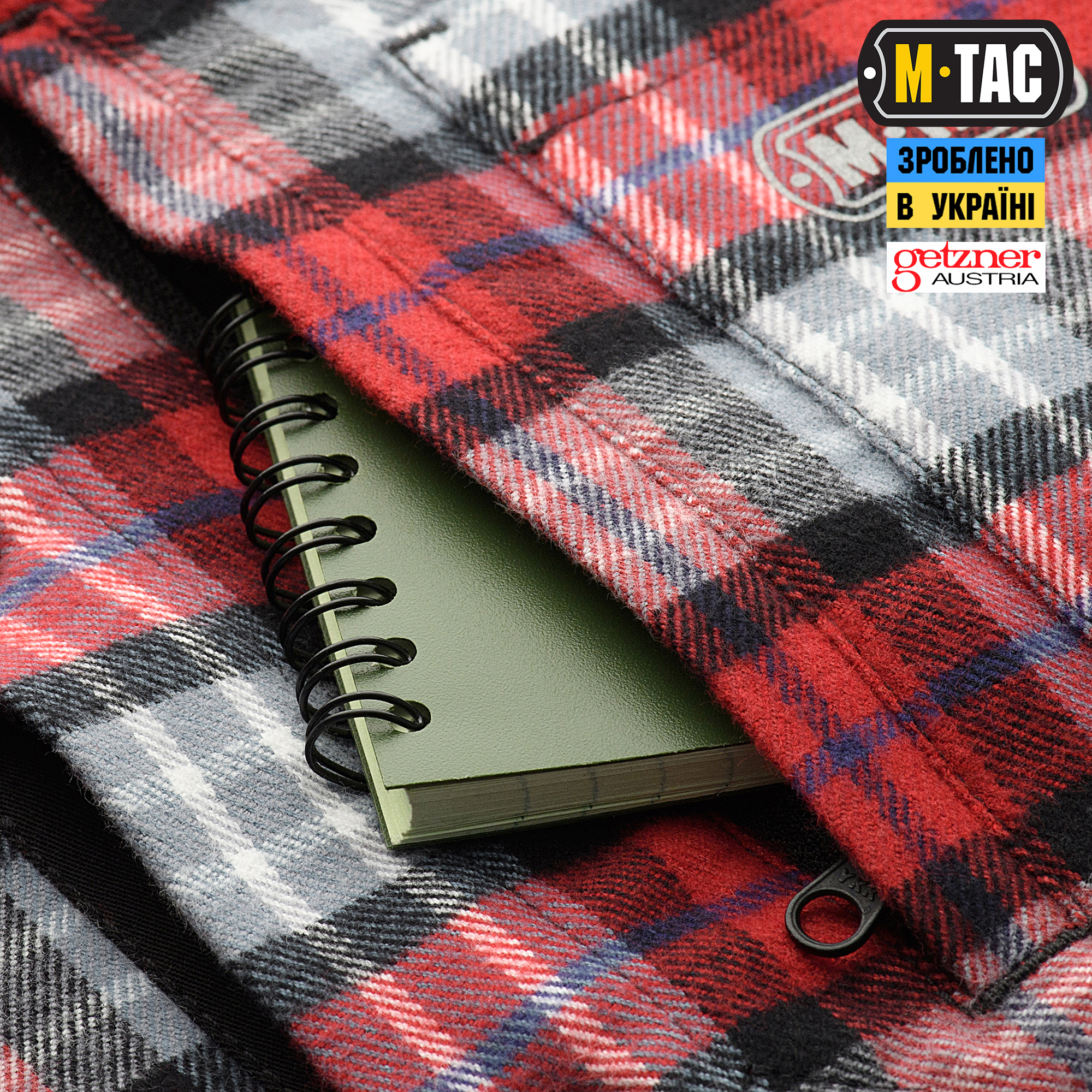 M-Tac рубашка Redneck Cotton Shirt Red — 22
