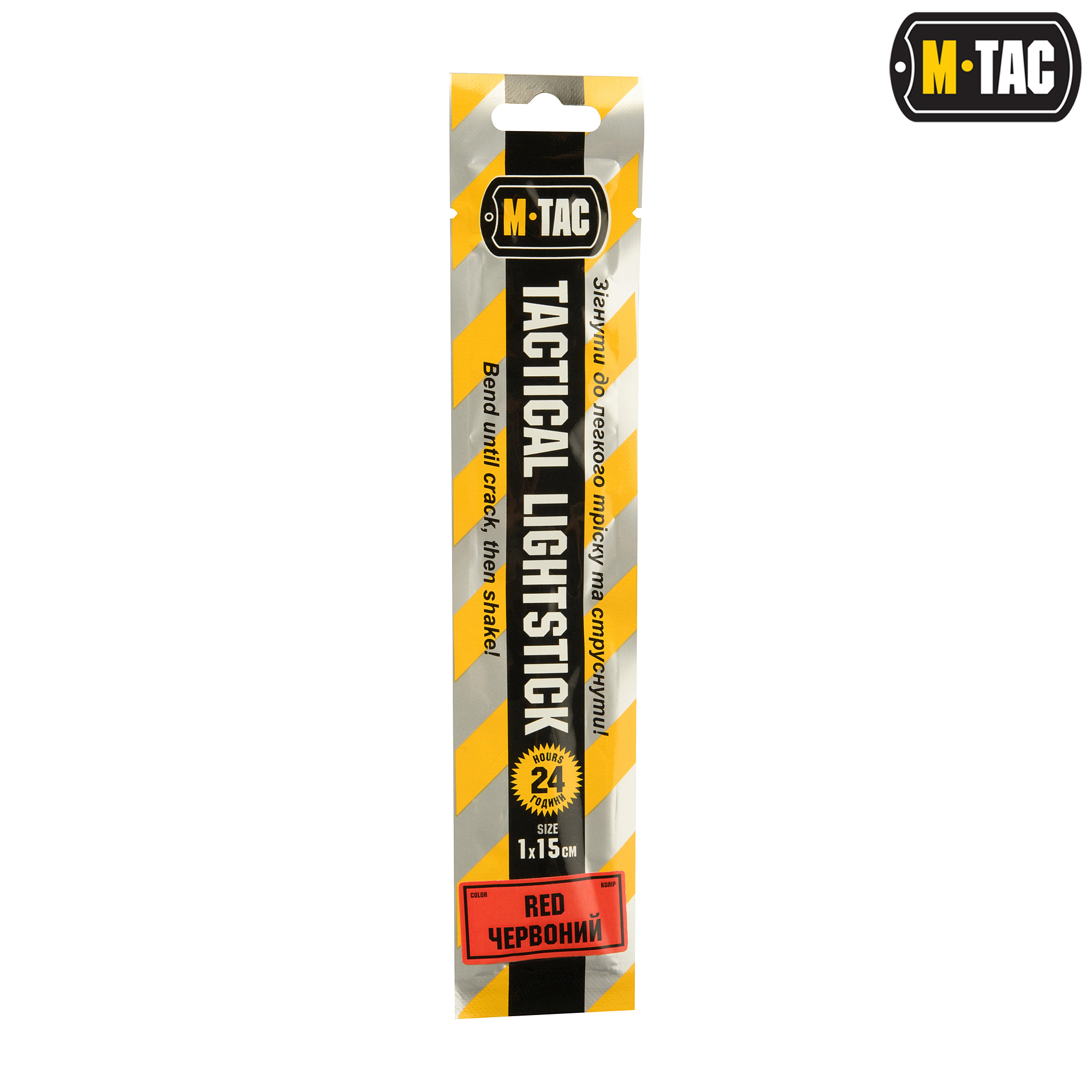 M-Tac химсвет 15 см красный — 2