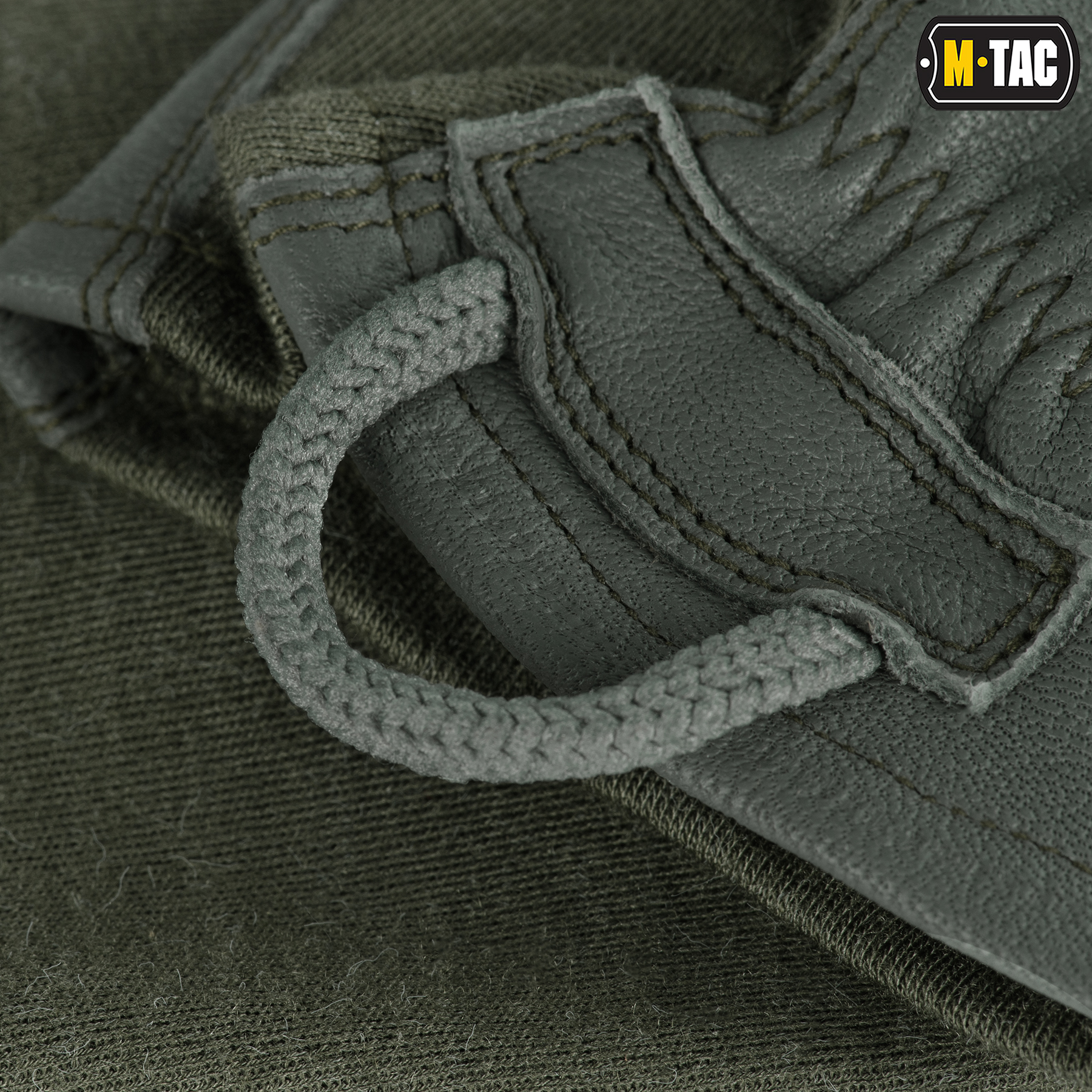 M-Tac перчатки Nomex Sport Leather Olive — 7