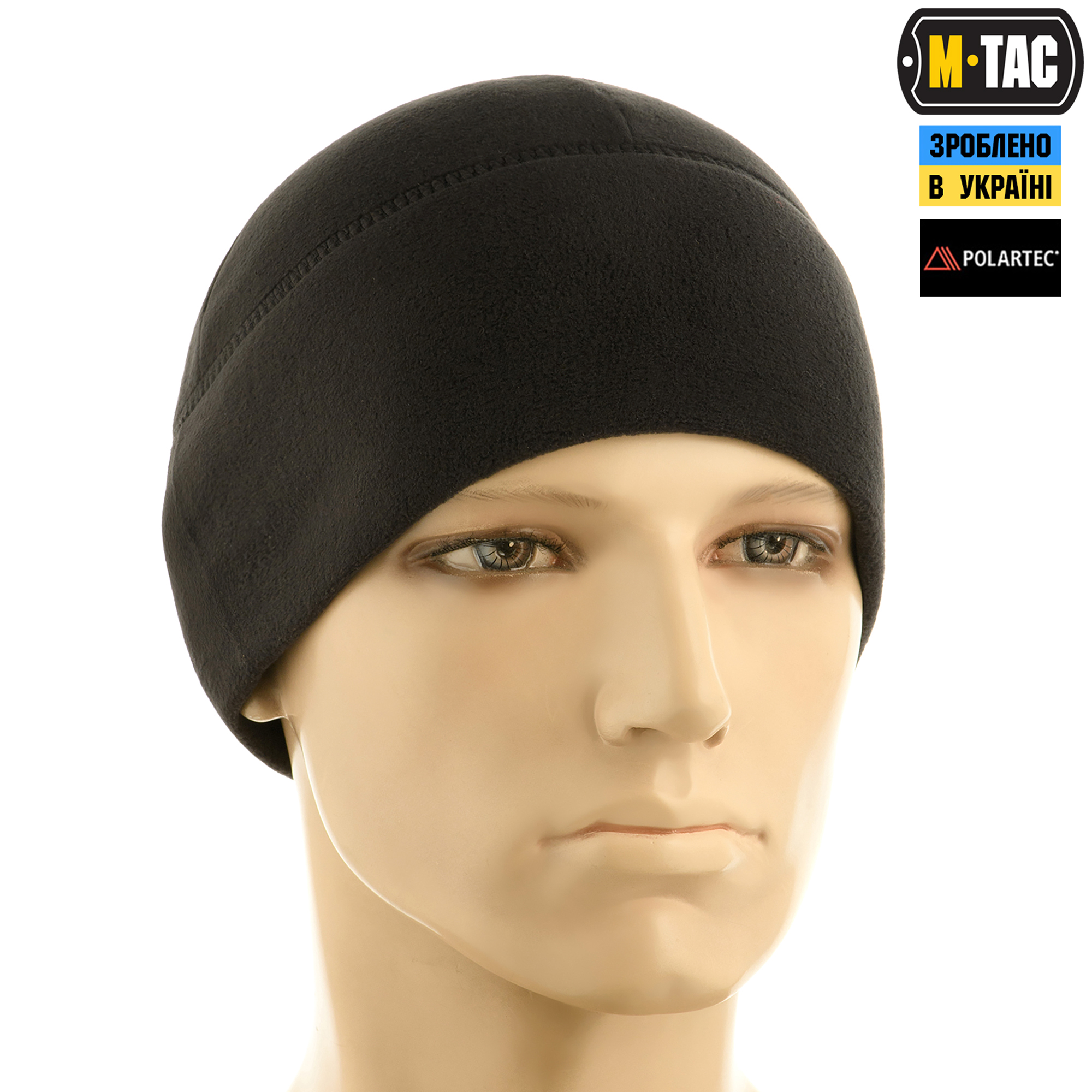 M-Tac шапка Watch Cap флис Light Polartec Black — 4
