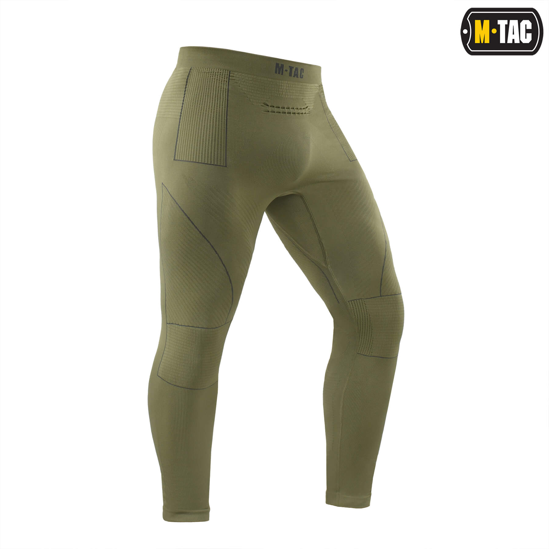 M-Tac термобрюки компрессионные Ranger Green/Dark Grey — 4