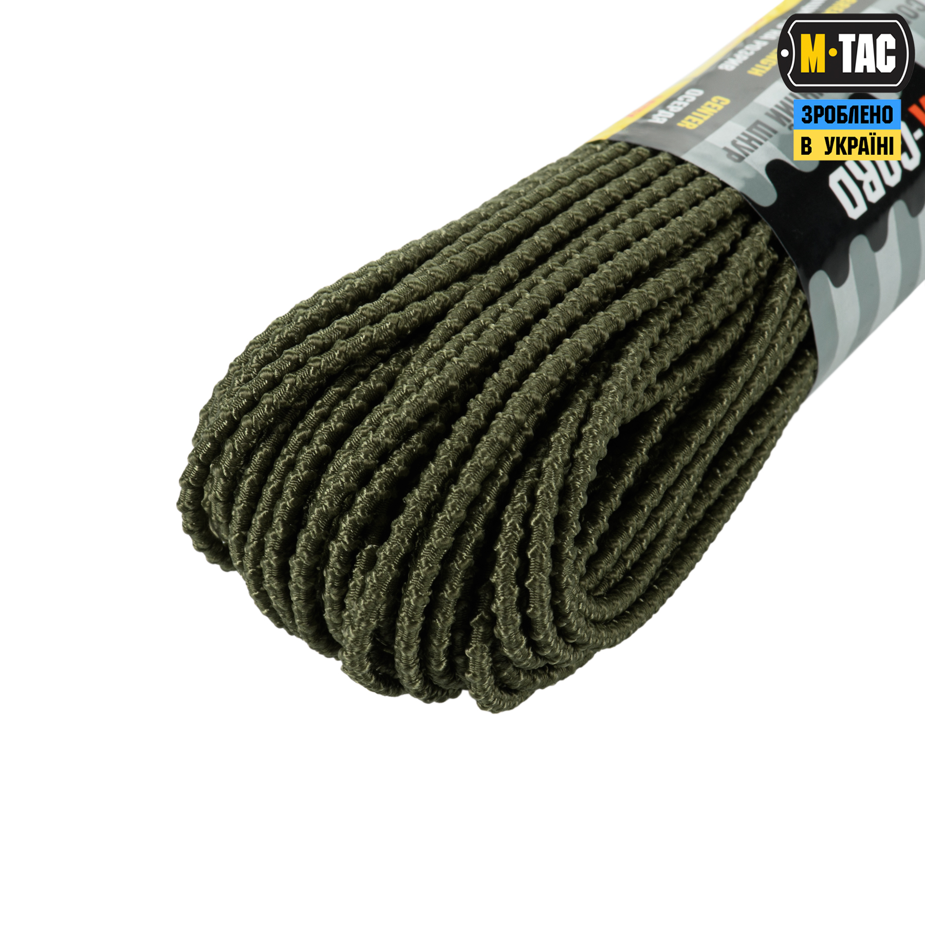 M-Tac паракорд Shock-Cord 3mm 30m Dragon Skin OD Green — 4